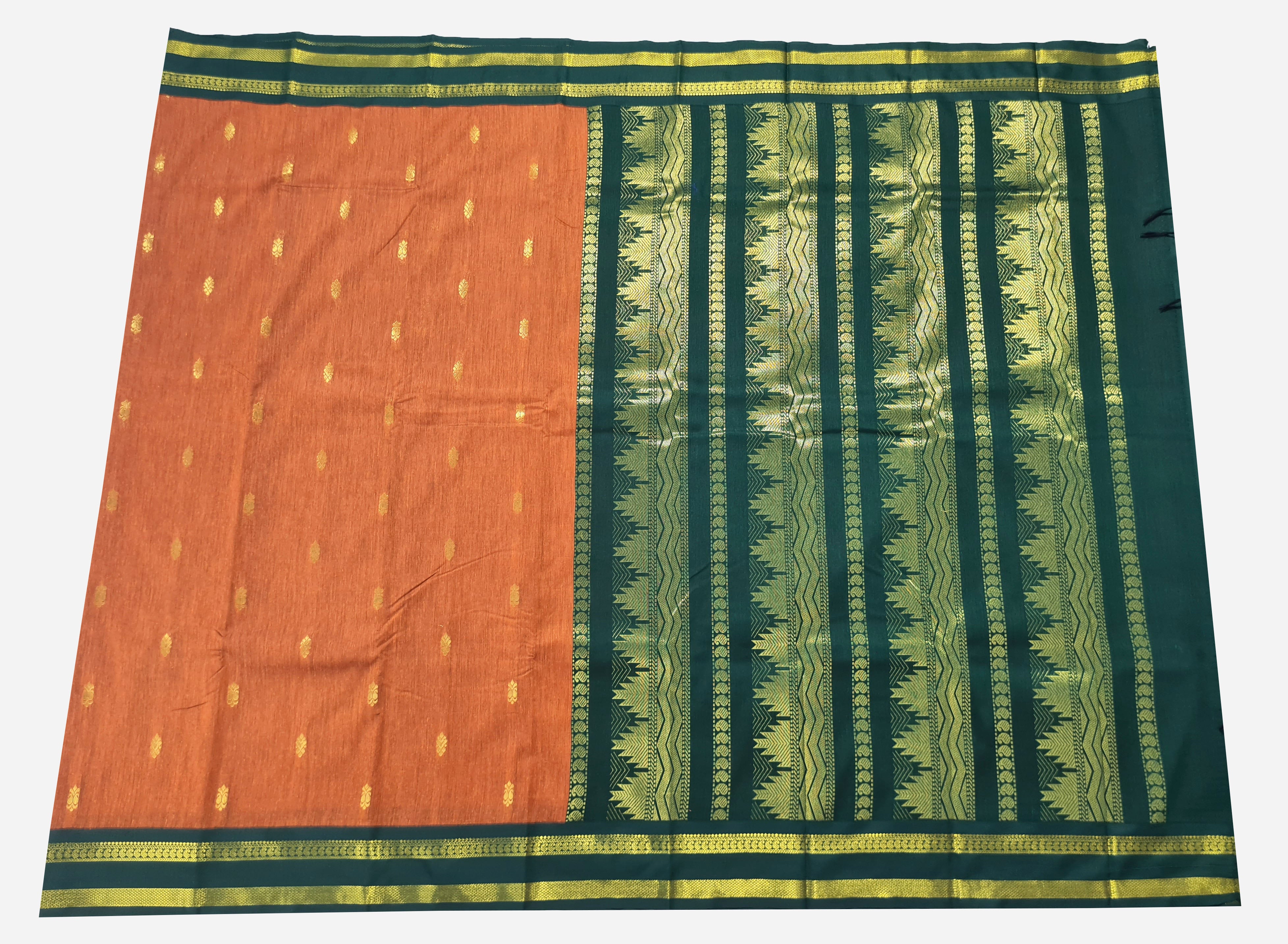 Vairaoosi Agarlic Cotton Silk Sarees