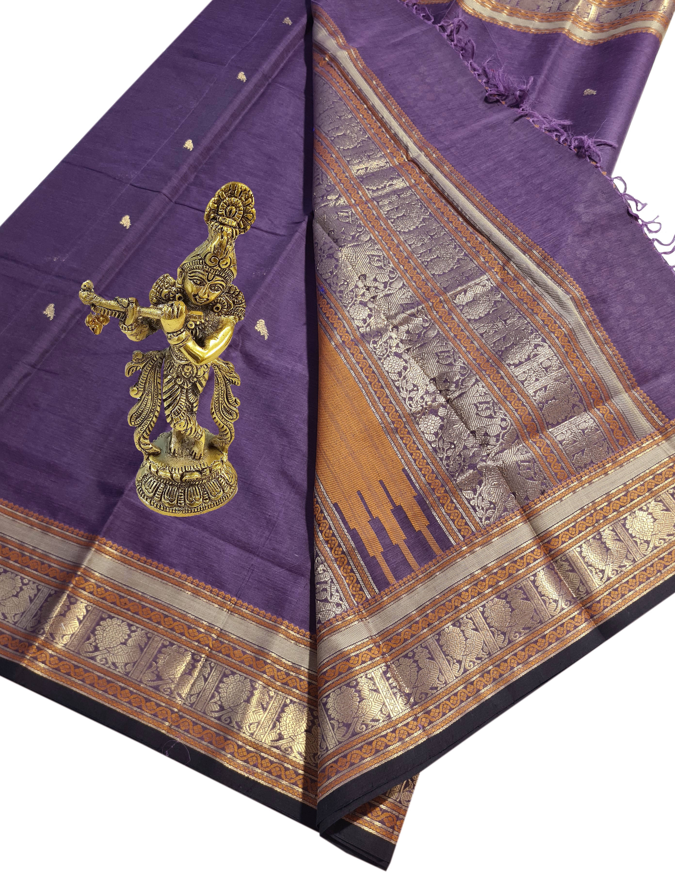 Kanchipuram Pure Silk Cotton Saree
