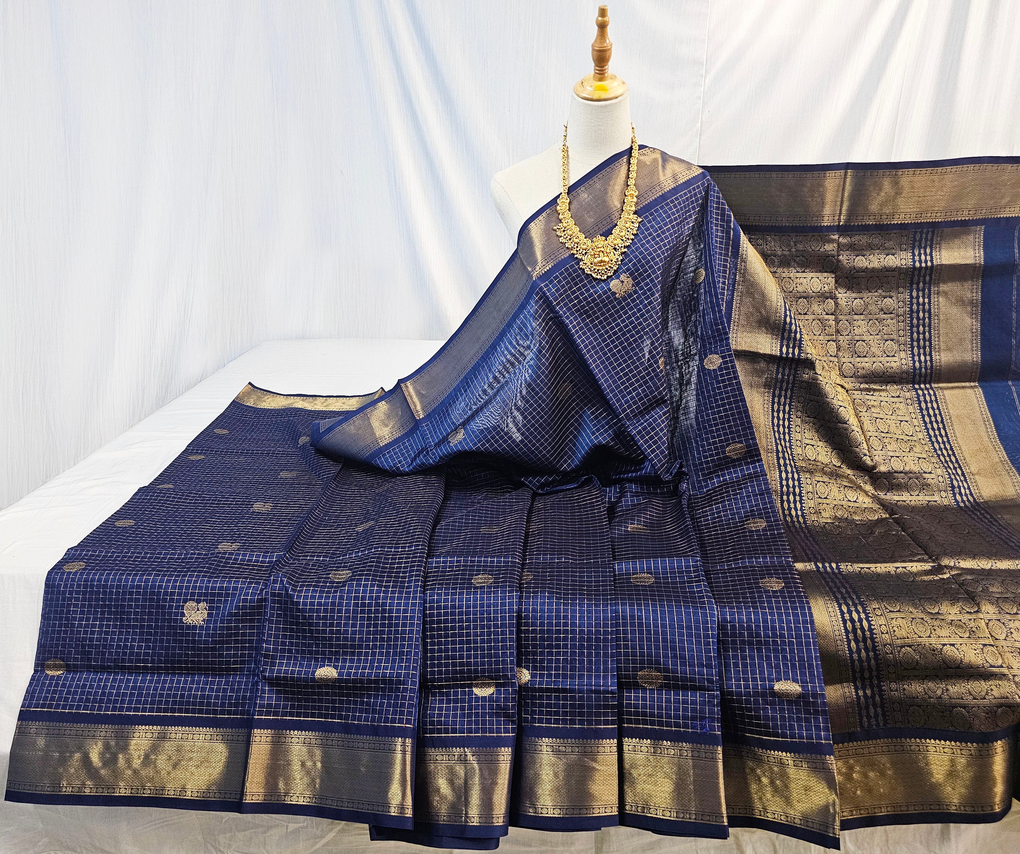 Kanchipuram Pure Silk Cotton Saree