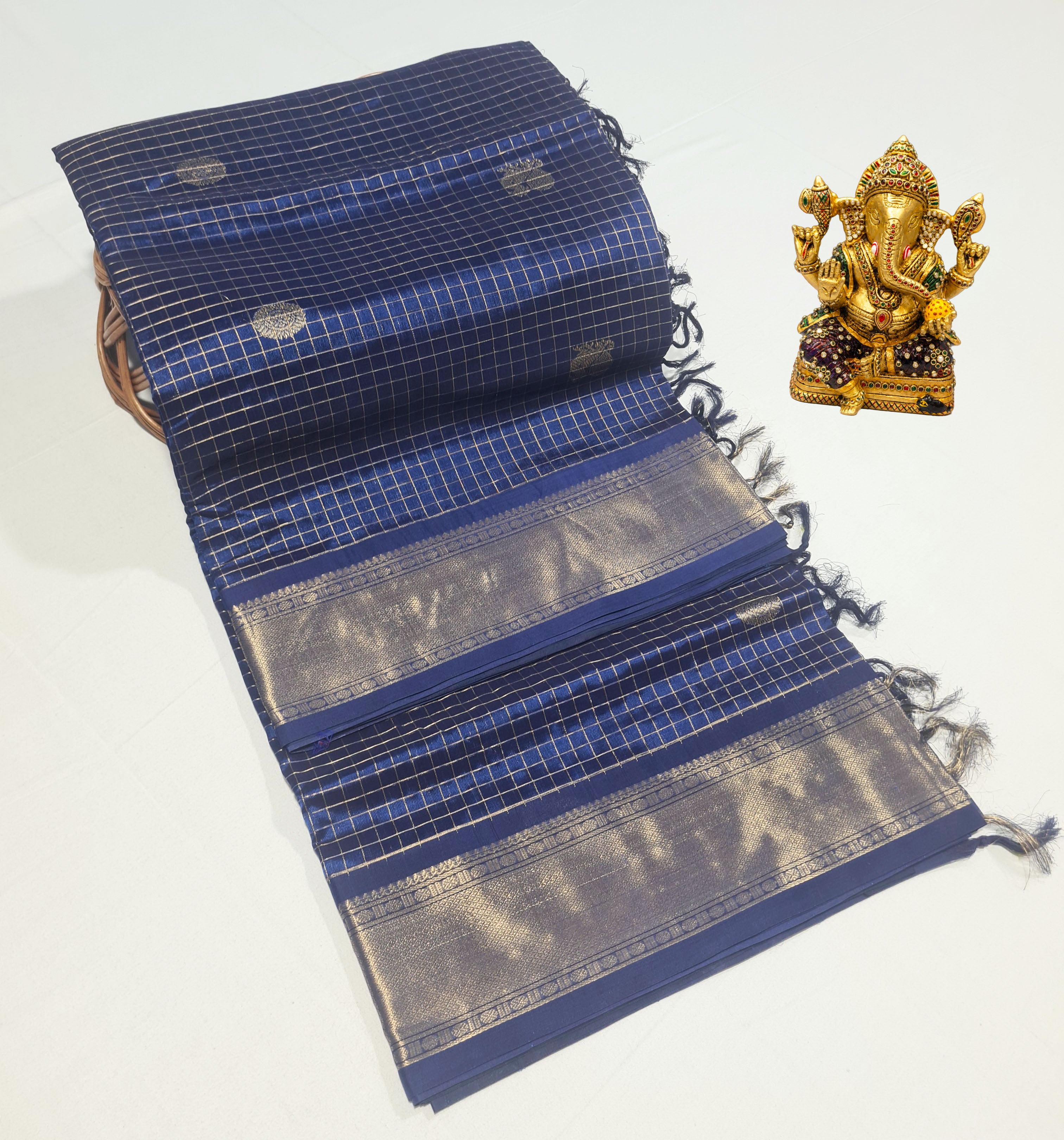 Kanchipuram Pure Silk Cotton Saree
