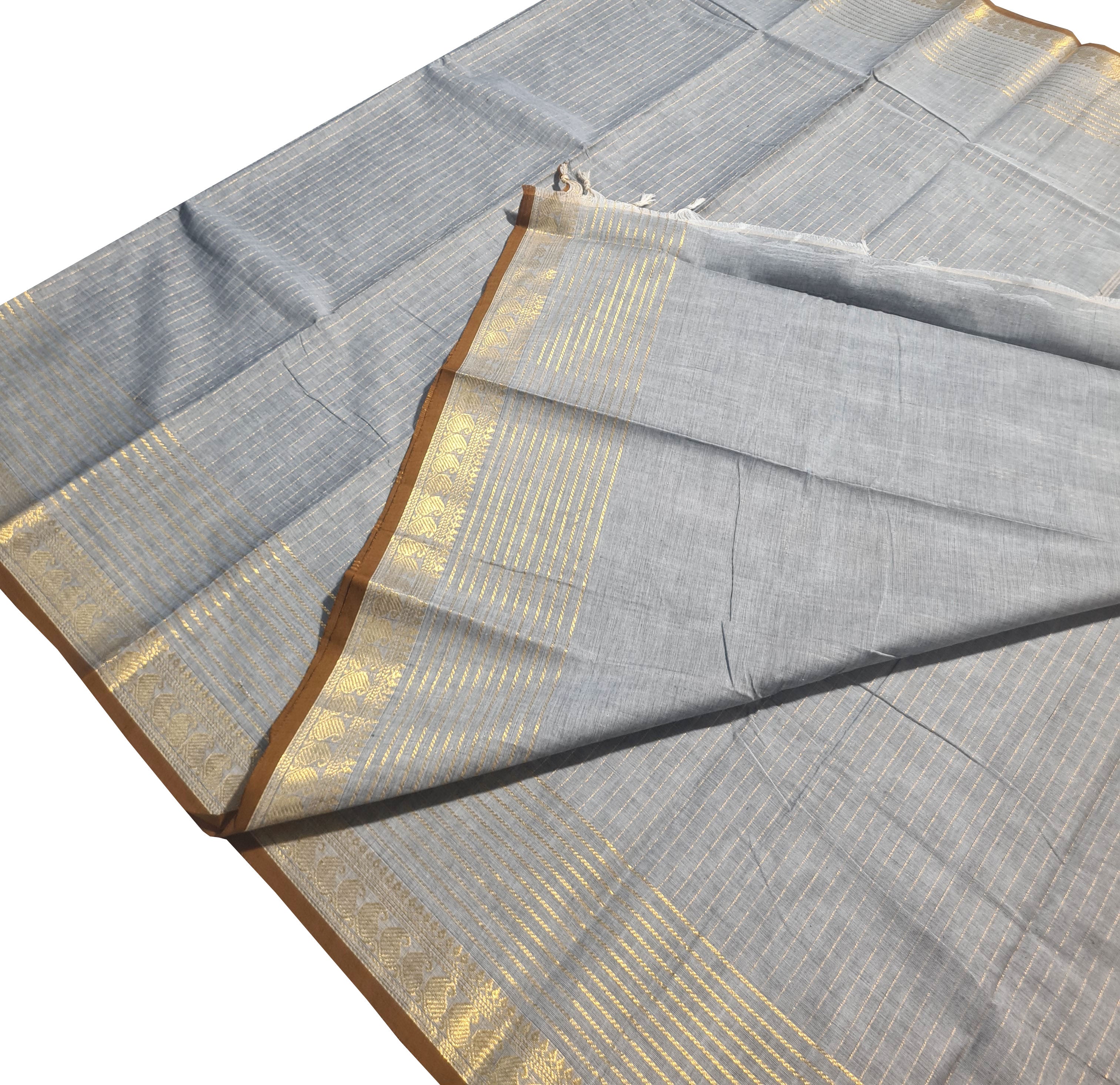 Kanchipuram Agarlic Cotton Sarees