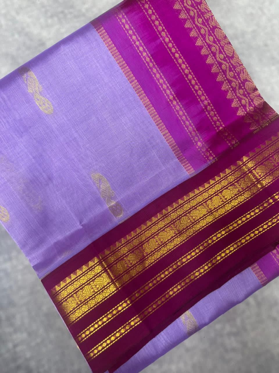 Kanchipuram Pure Silk Cotton Saree