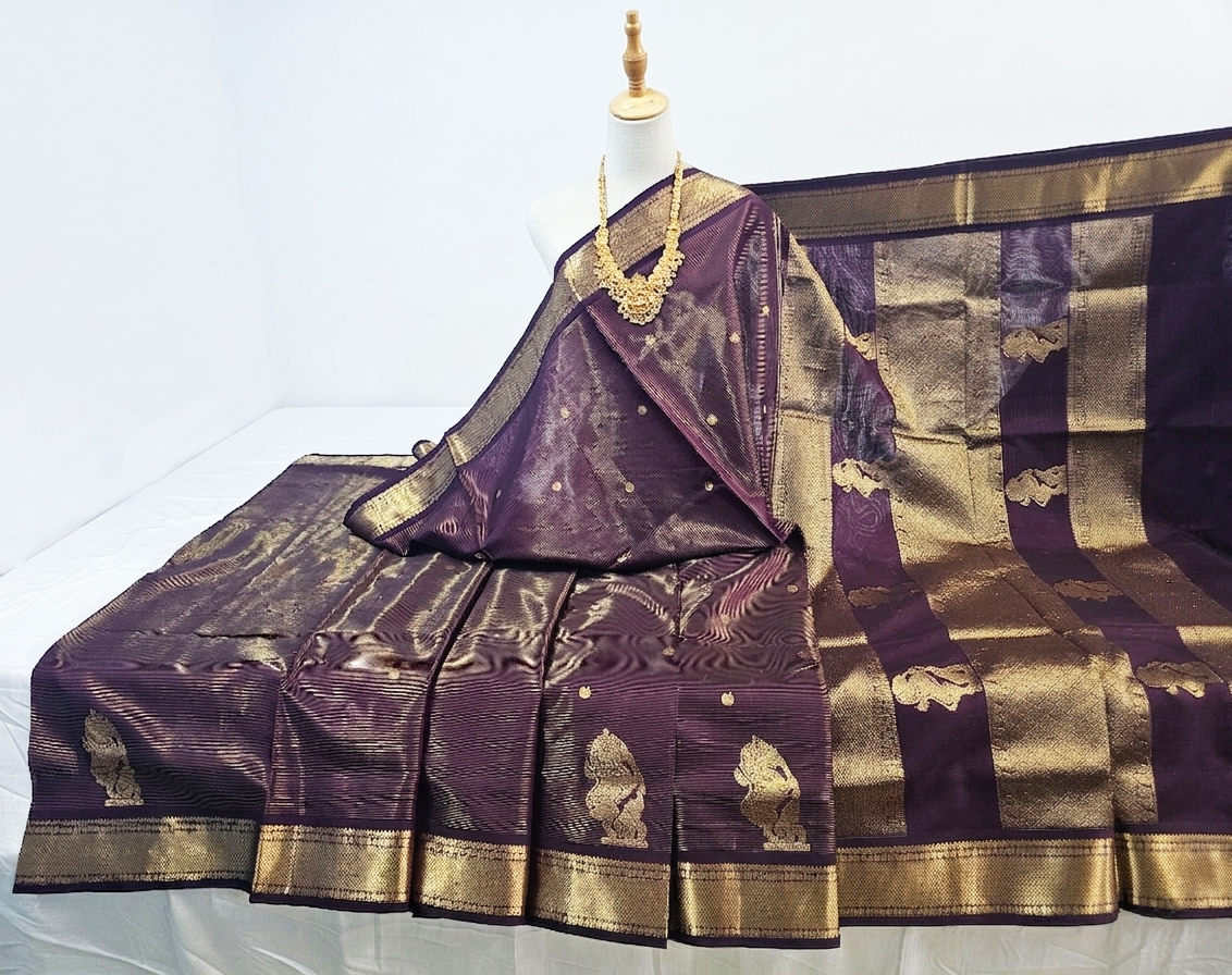 Kanchipuram Pure Silk Cotton Saree