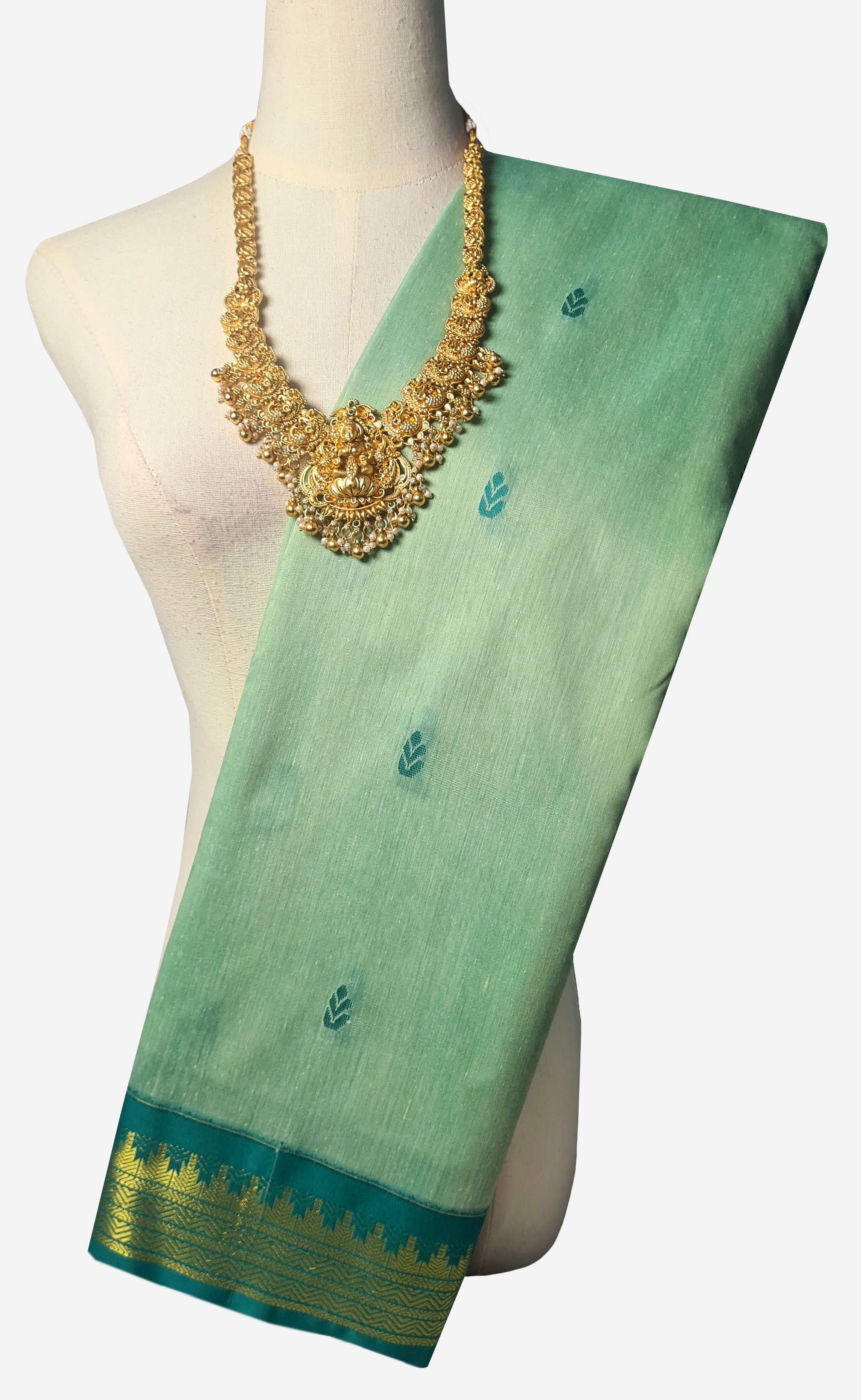 Vairaoosi Agarlic Cotton Silk Sarees