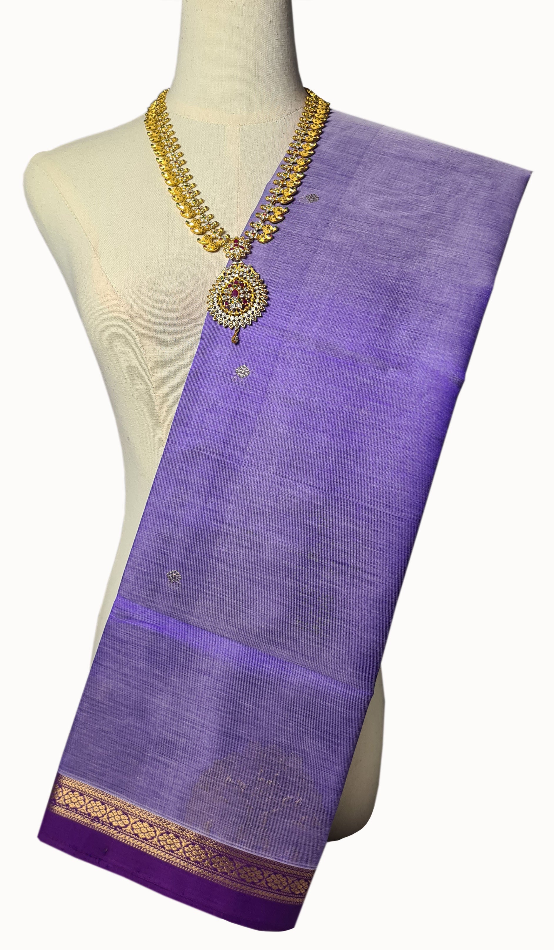 Kanchipuram Pure Silk Cotton Saree