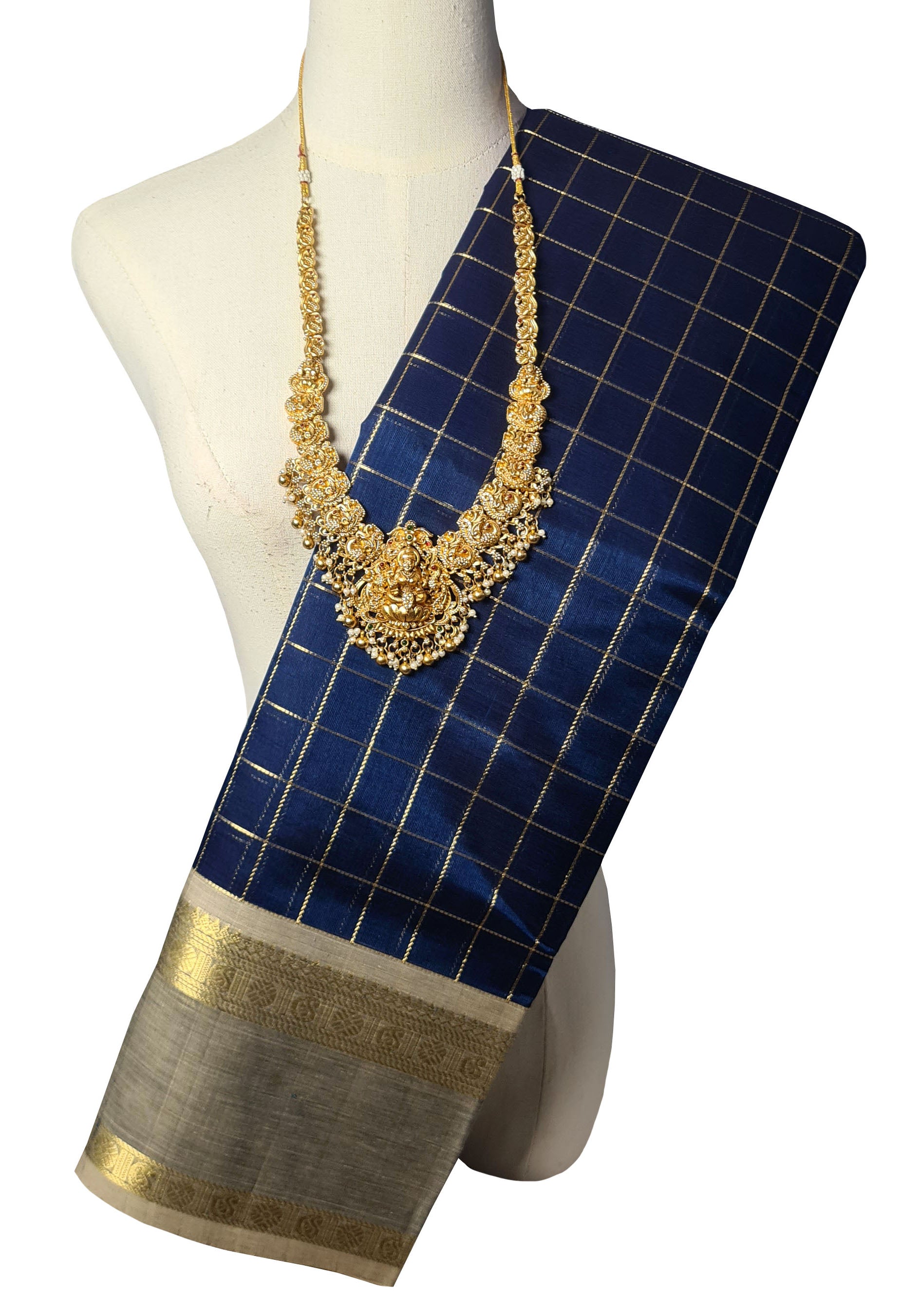 Kanchipuram Pure Silk Cotton Saree