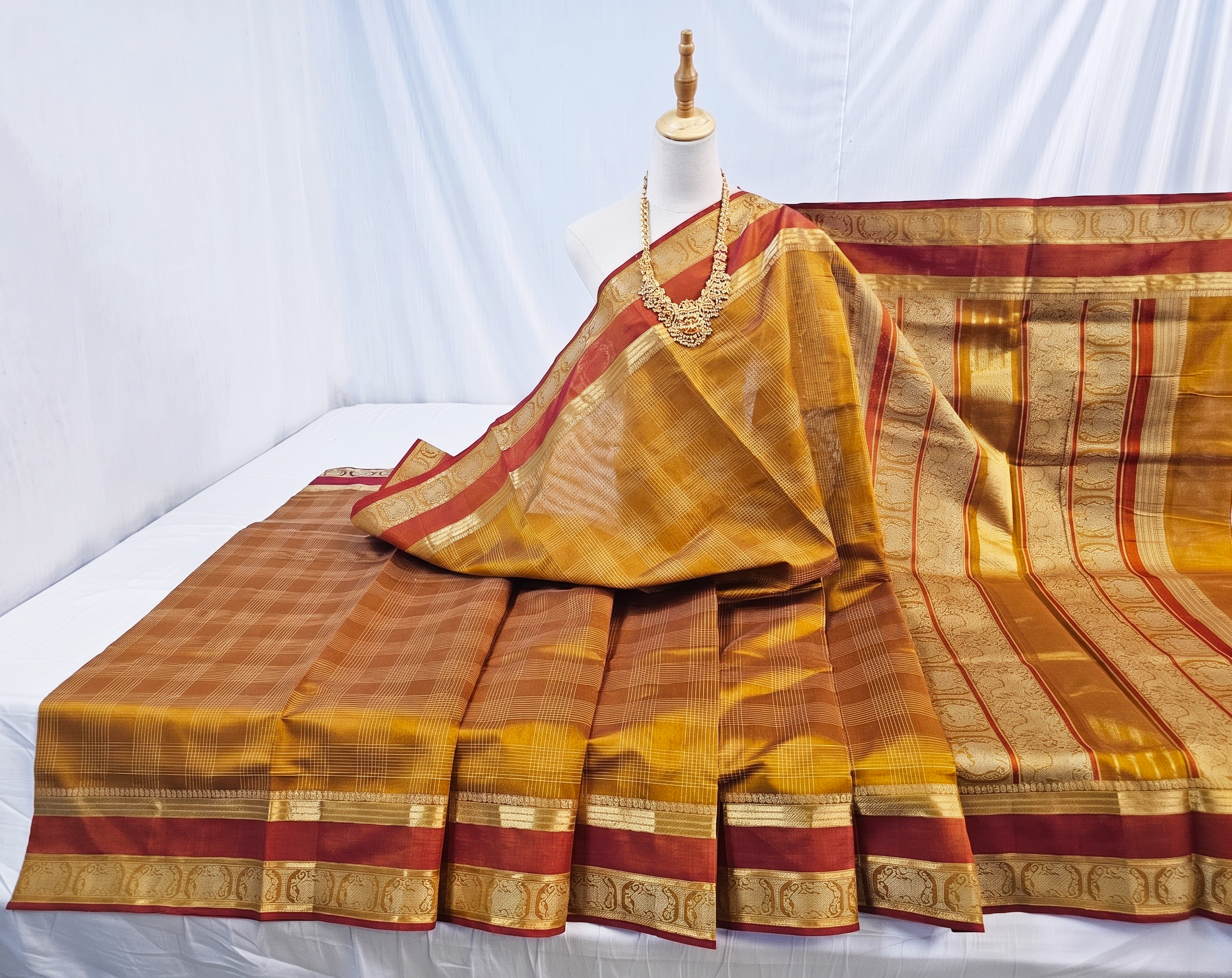 Kanchipuram Pure Silk Cotton Saree