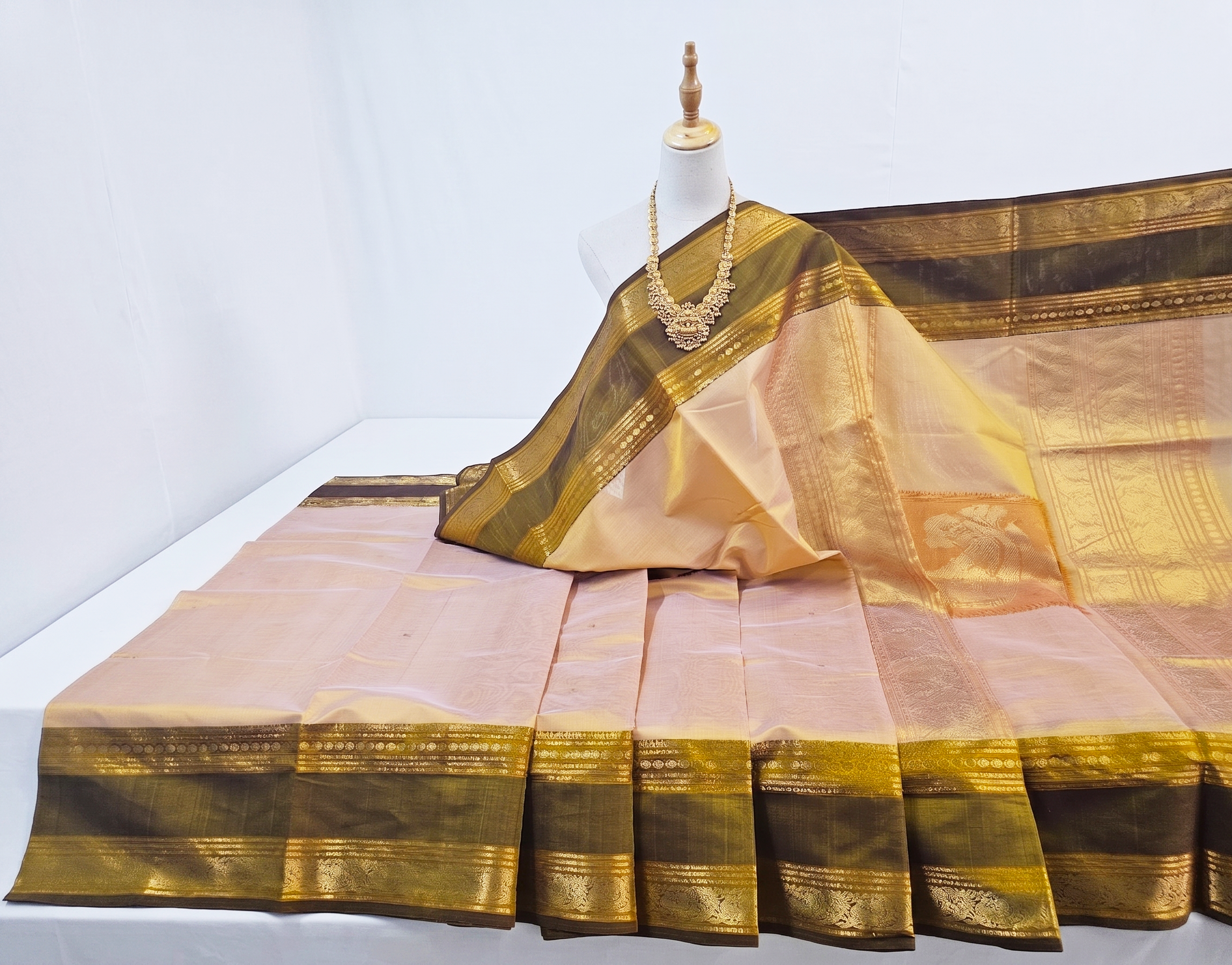 Kanchipuram Pure Silk Cotton Saree