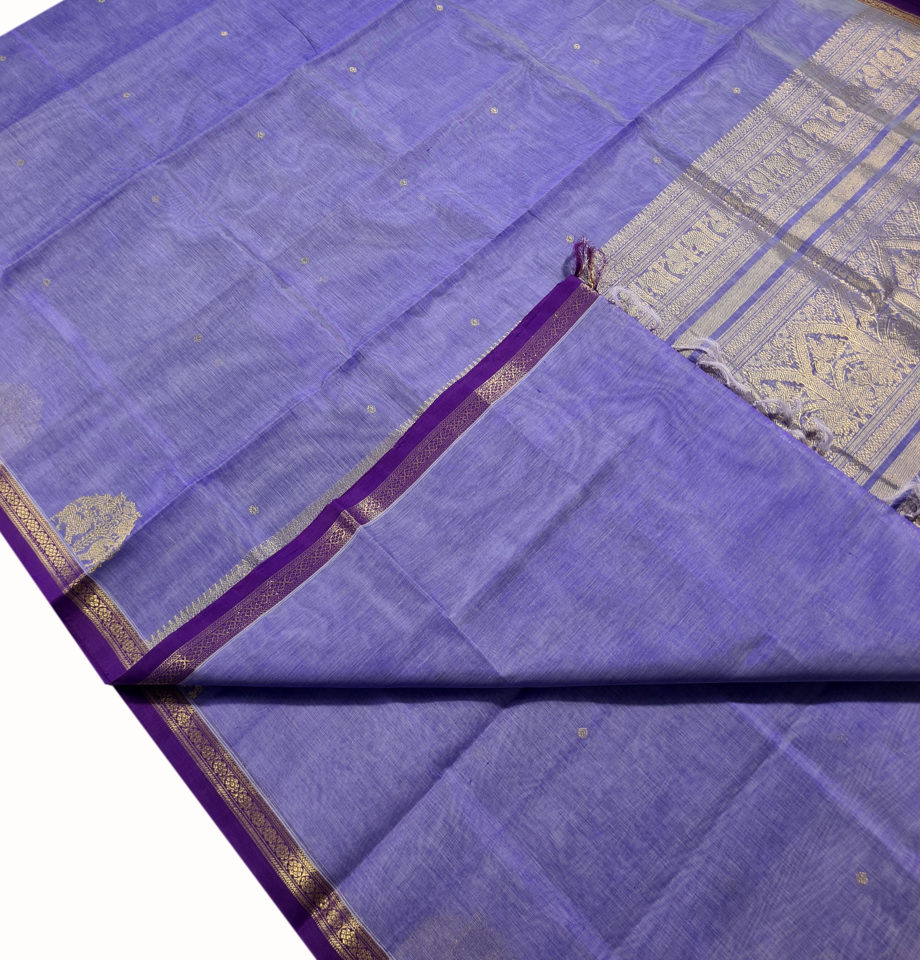 Kanchipuram Pure Silk Cotton Saree