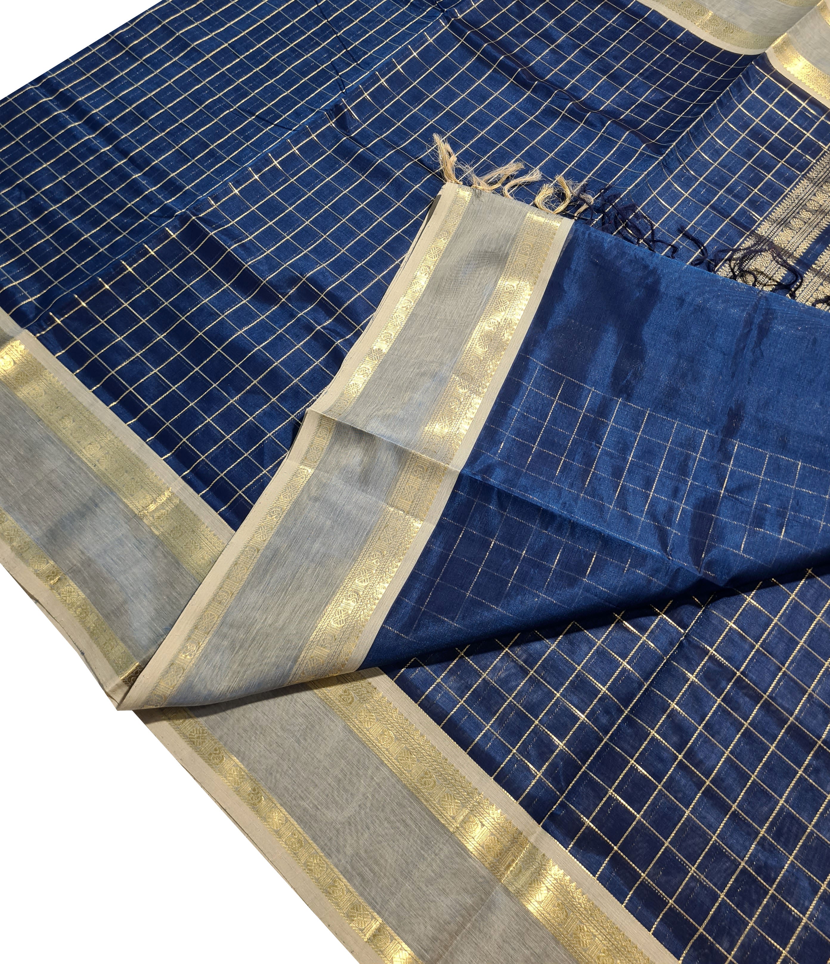Kanchipuram Pure Silk Cotton Saree