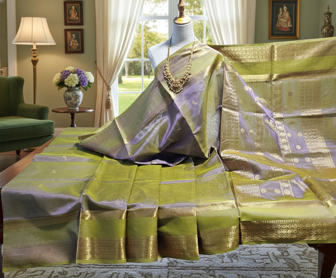 Kanchipuram Pure Silk Cotton Saree