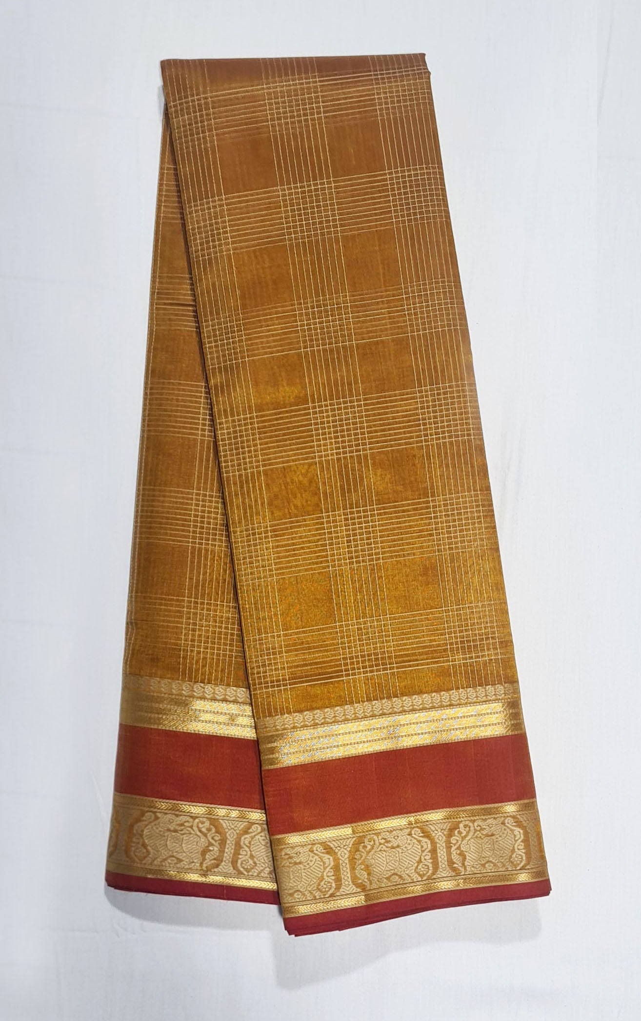 Kanchipuram Pure Silk Cotton Saree