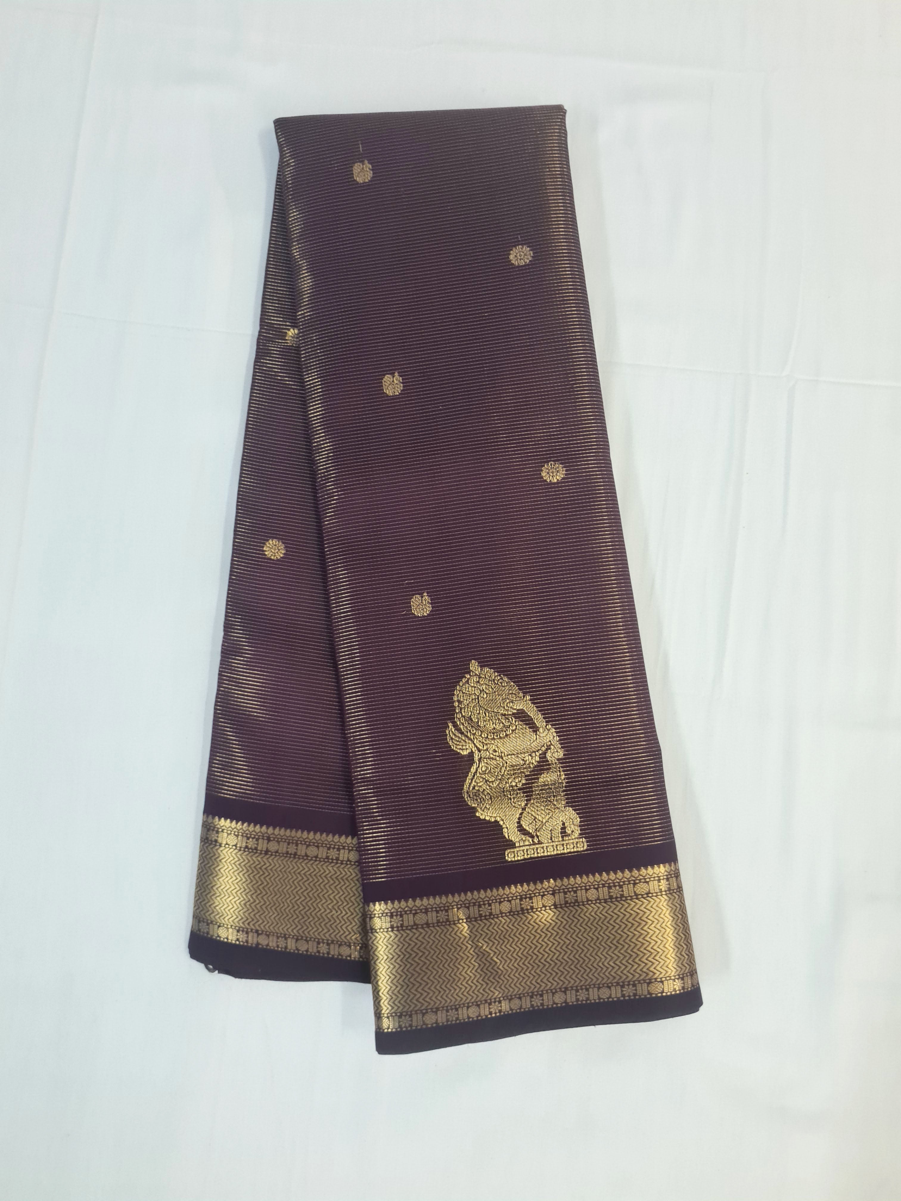 Kanchipuram Pure Silk Cotton Saree