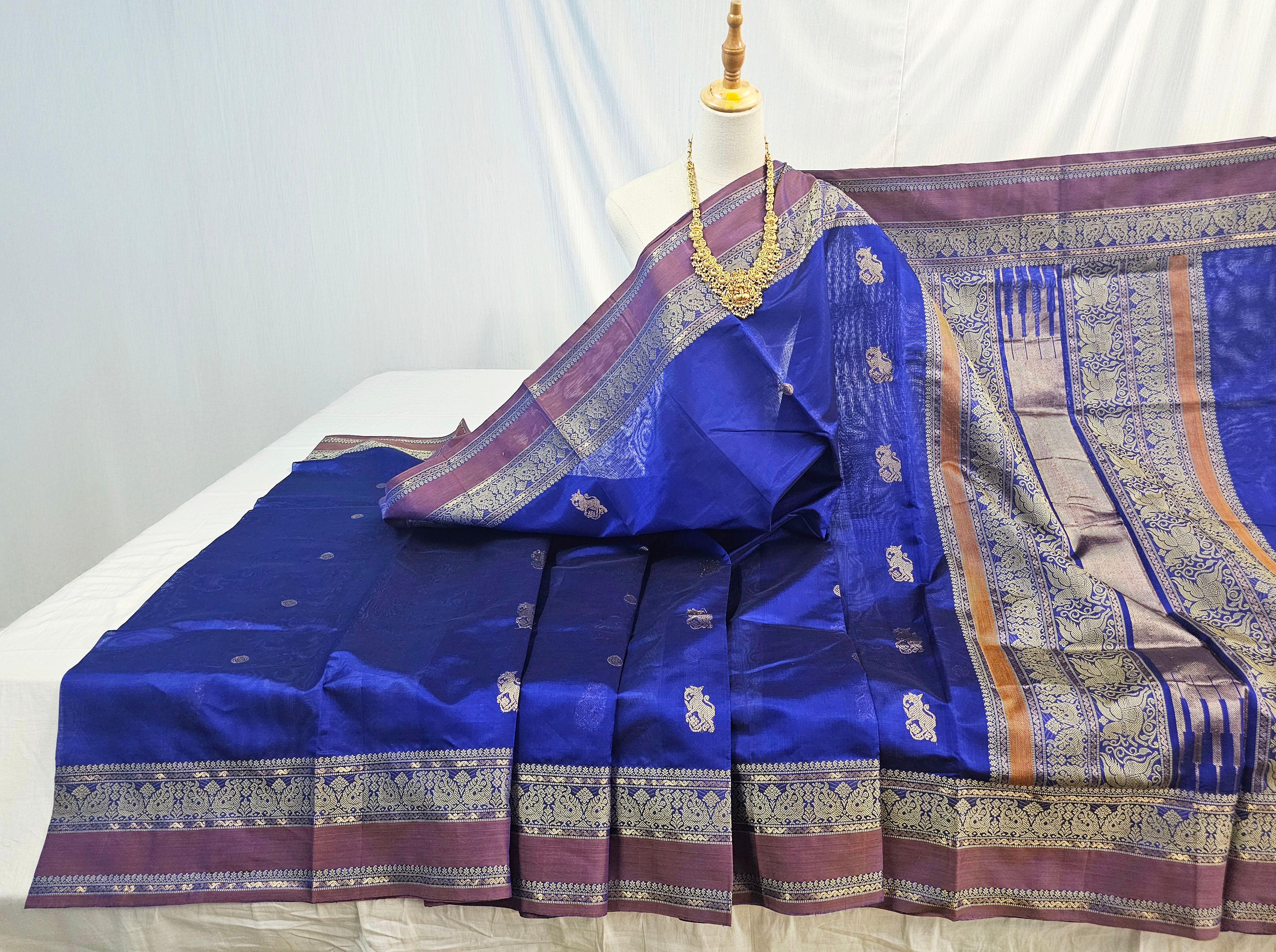 Kanchipuram Pure Silk Cotton Saree