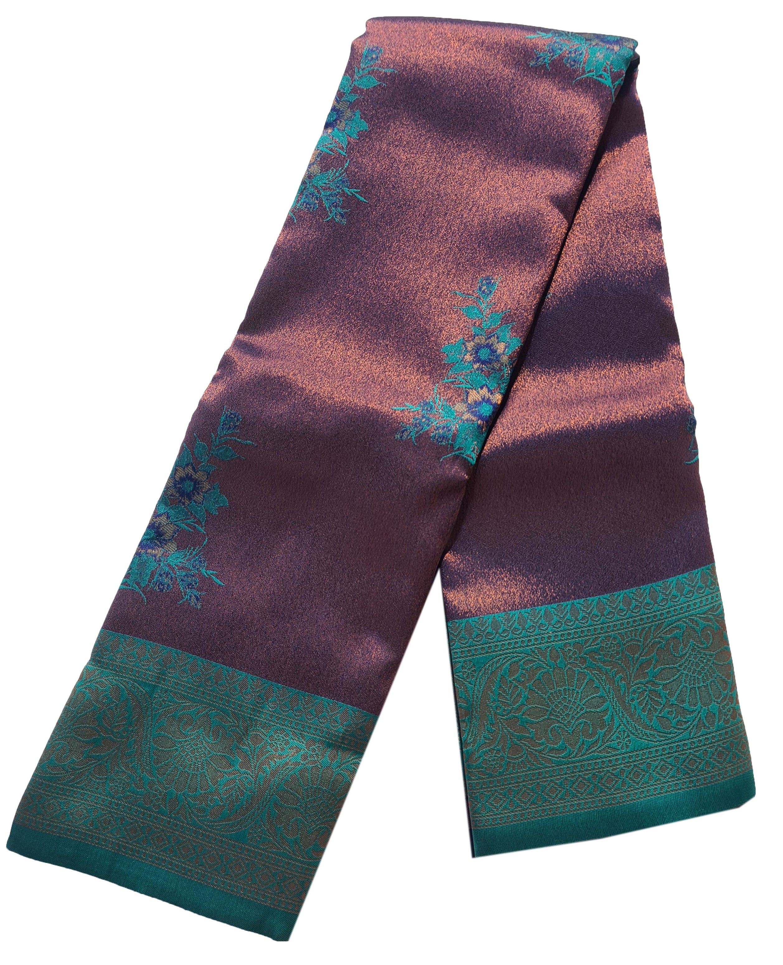 Antique Zari Butta Silk Saree