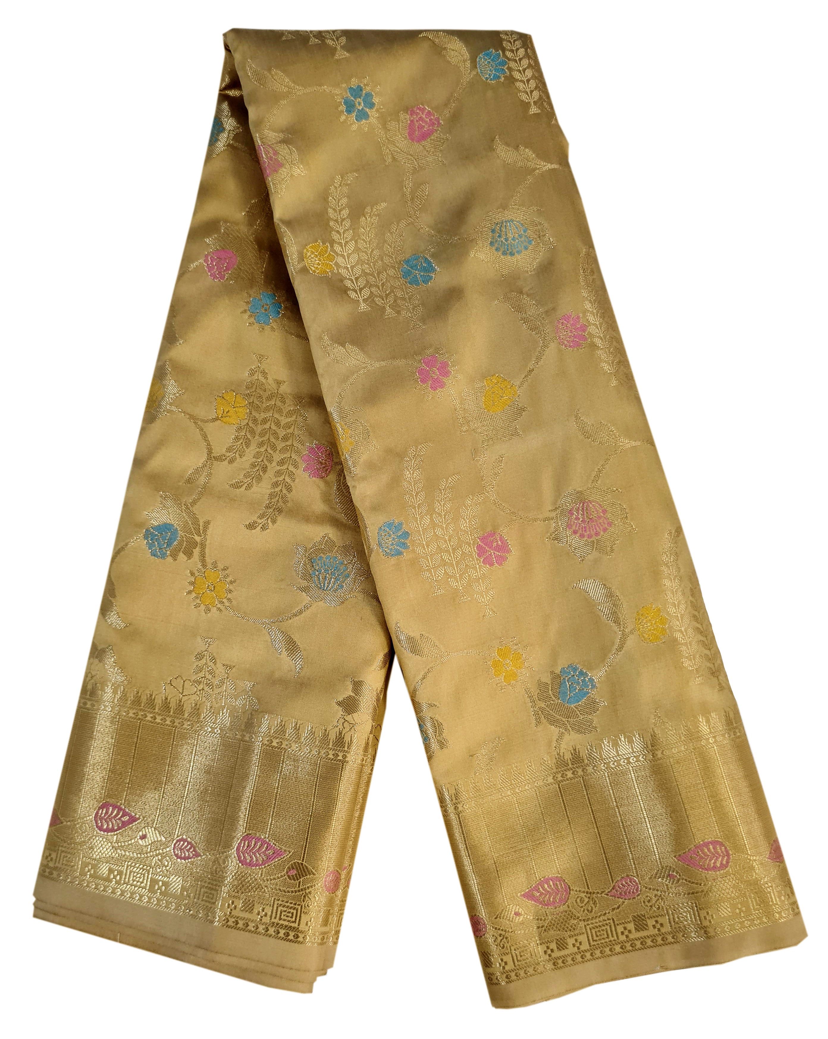 Banarasi Katan Jaal Silk Sarees