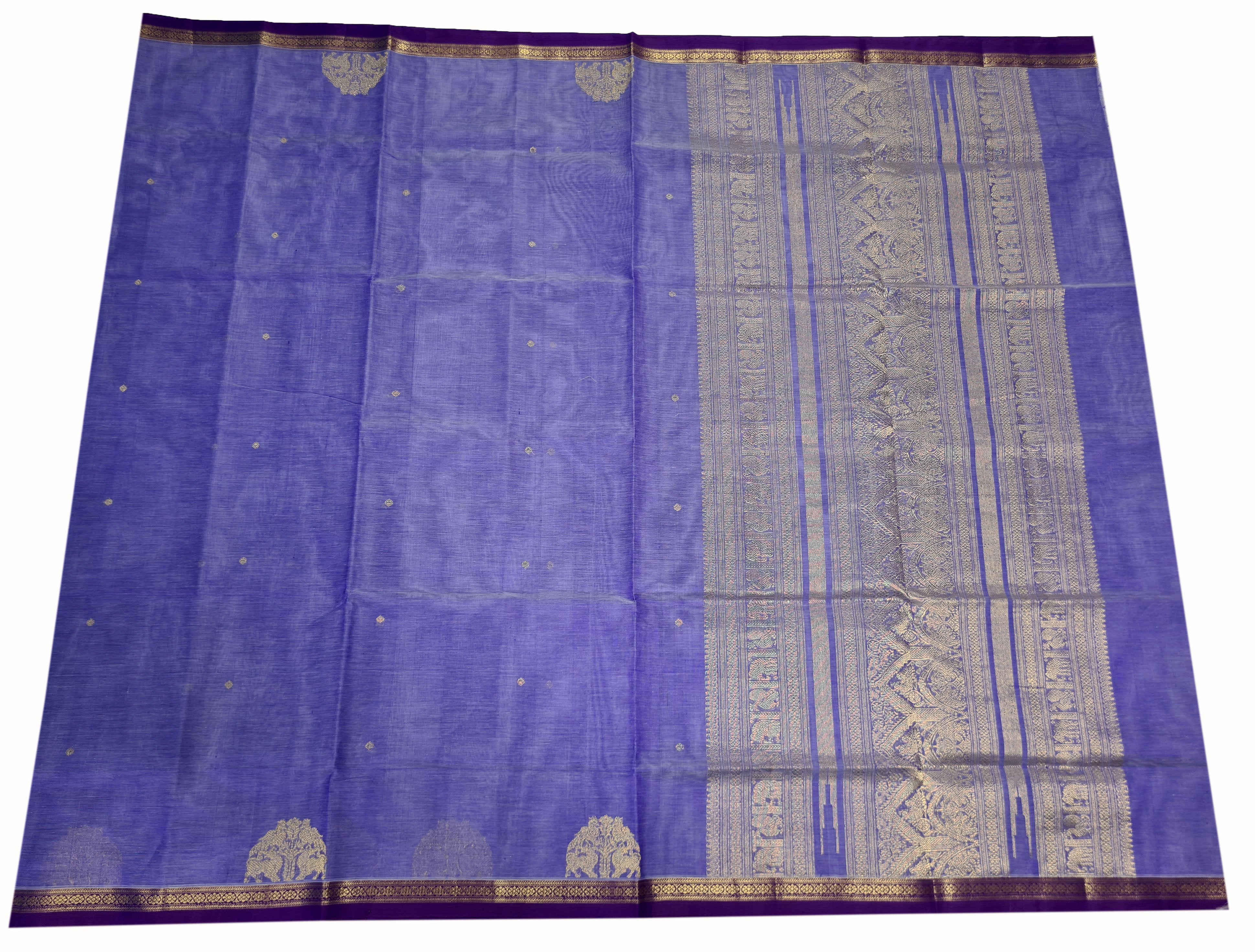 Kanchipuram Pure Silk Cotton Saree