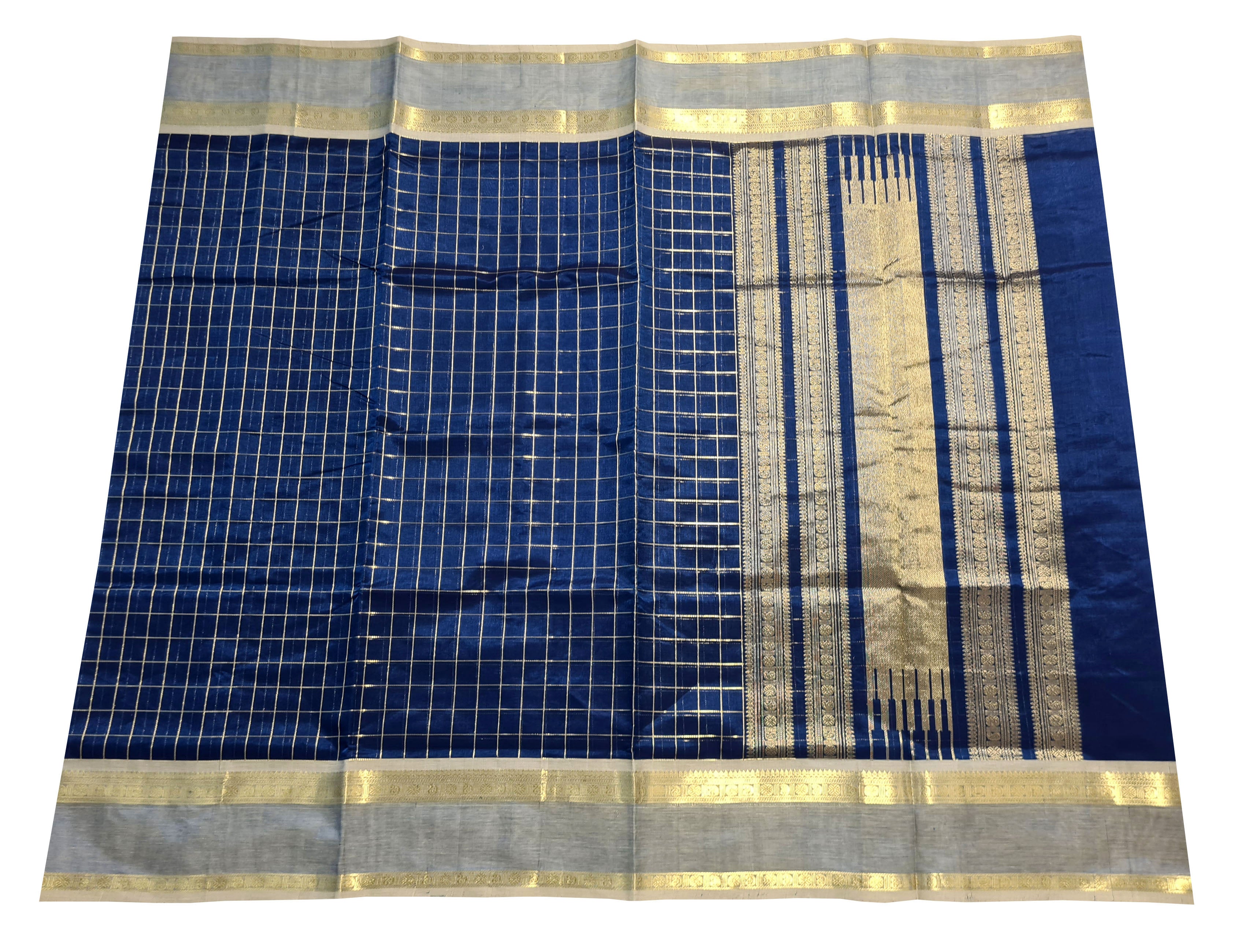 Kanchipuram Pure Silk Cotton Saree
