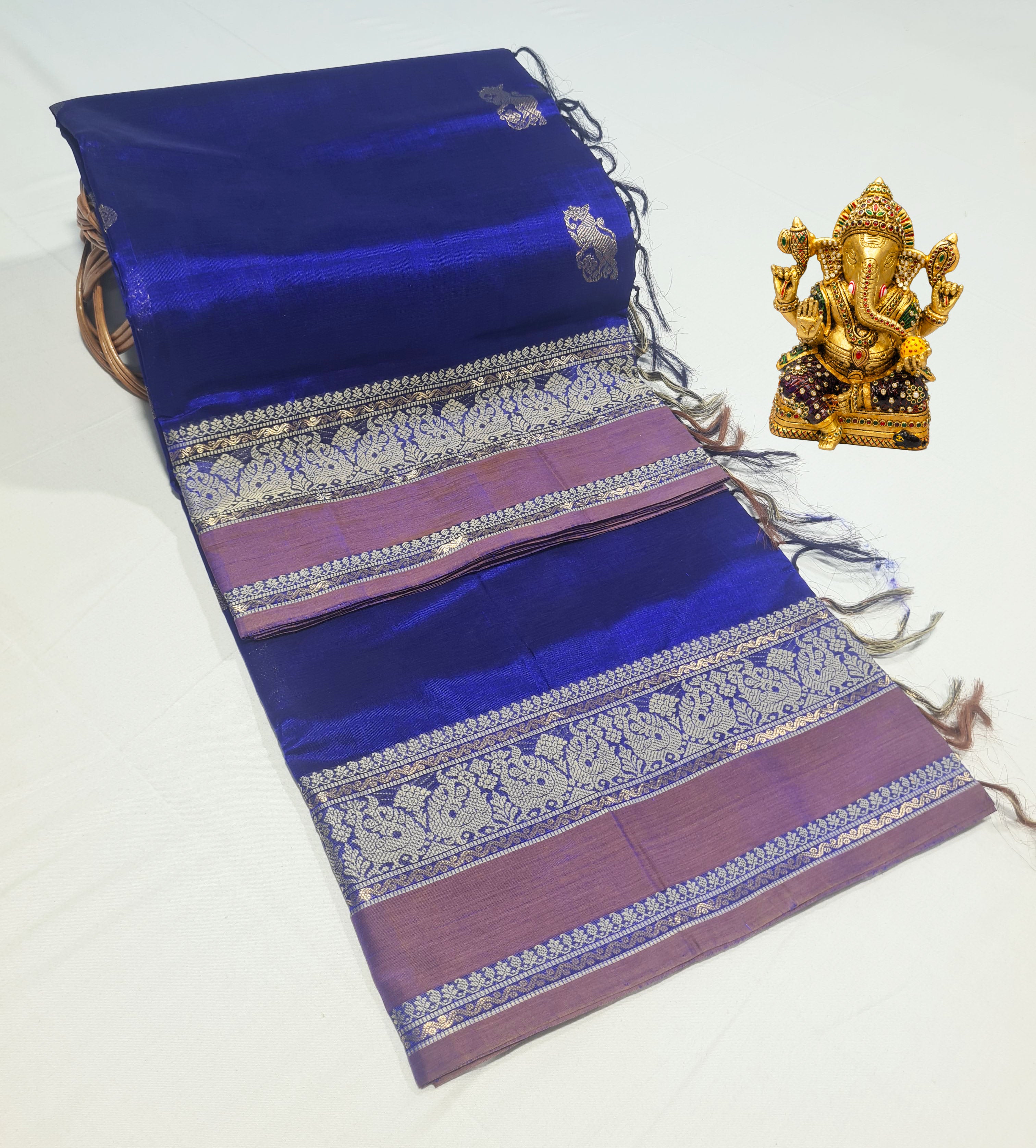 Kanchipuram Pure Silk Cotton Saree