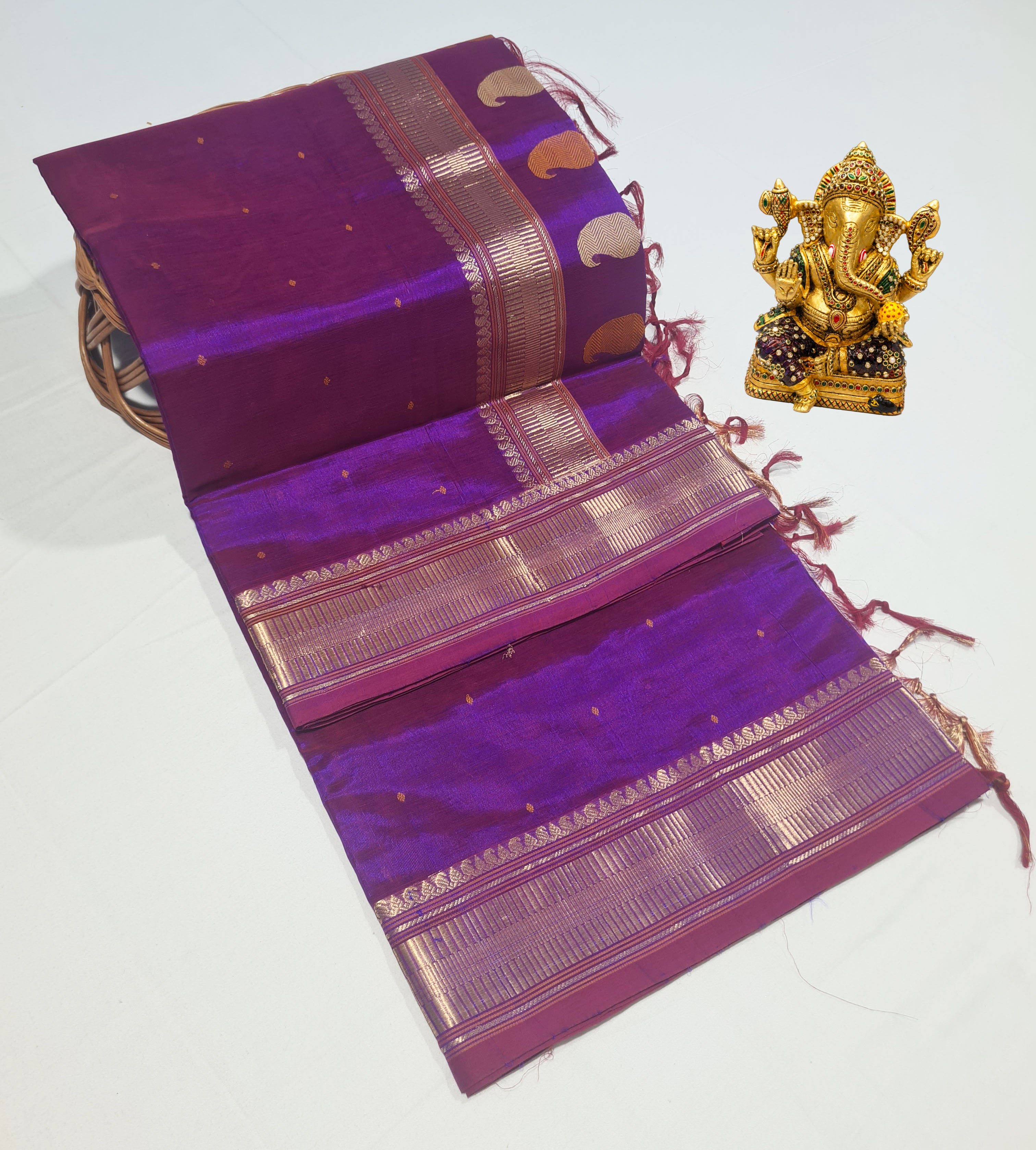 Kanchipuram Pure Silk Cotton Saree