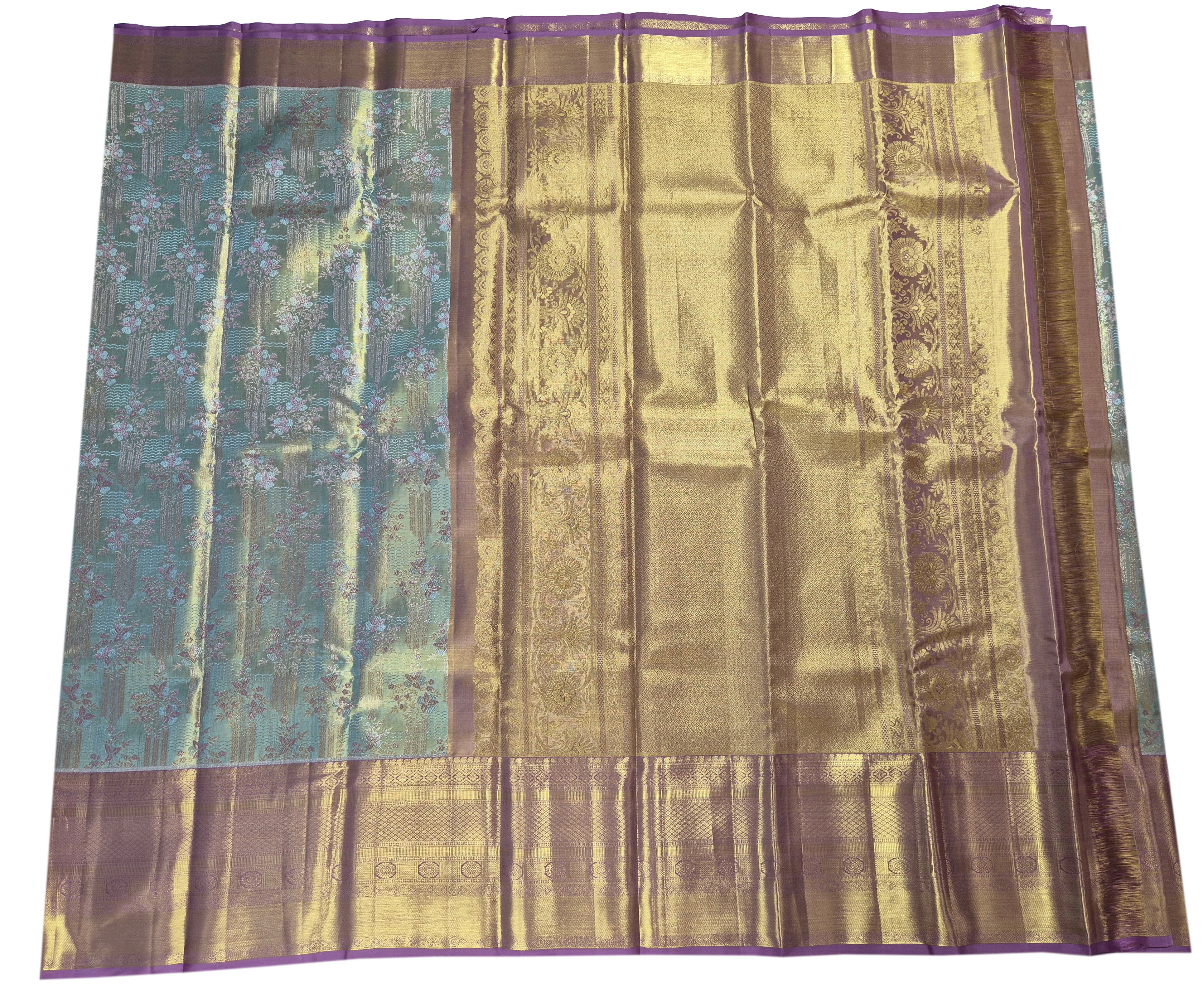 Tissue Kanchipuram Pure Silk Saree