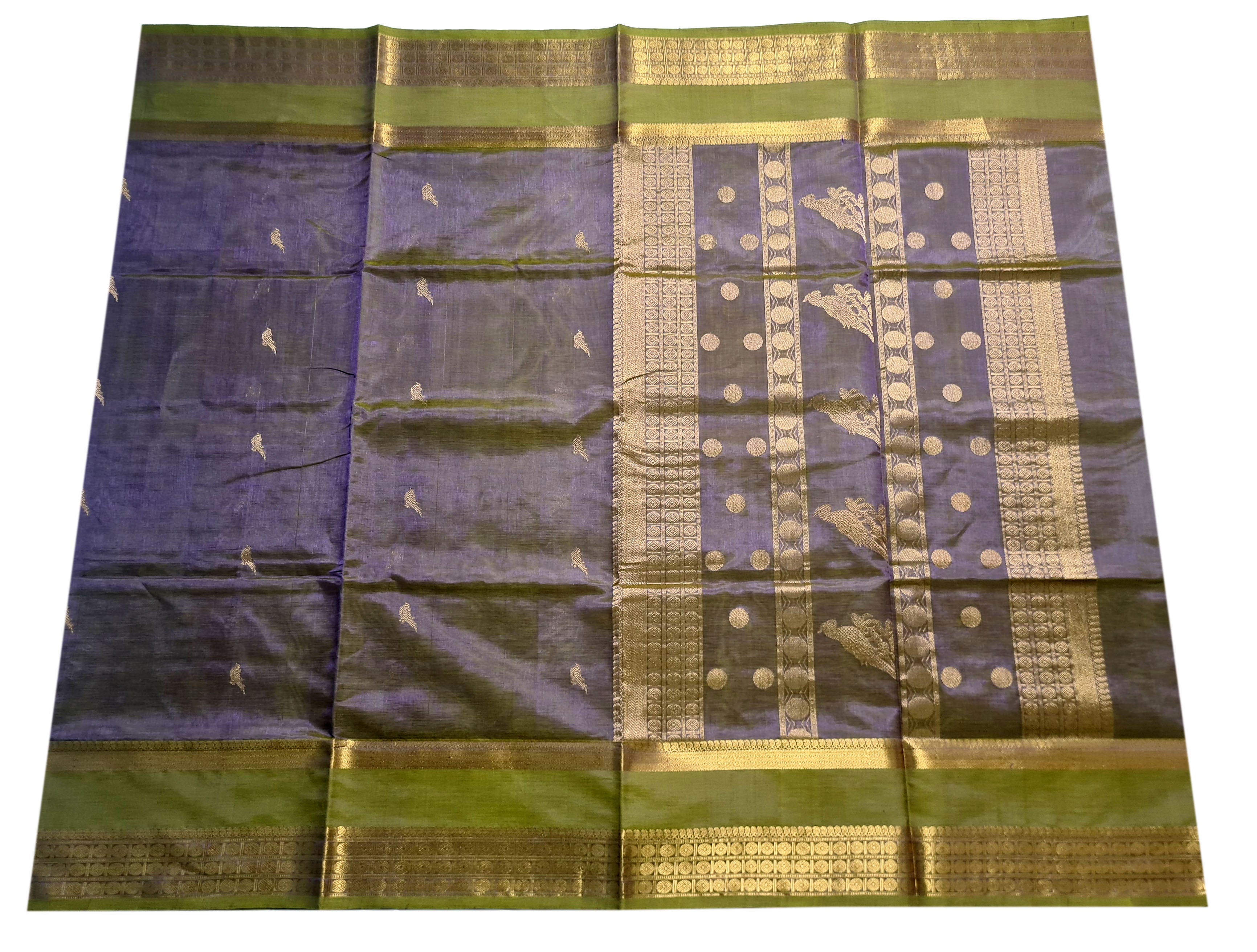 Kanchipuram Pure Silk Cotton Saree