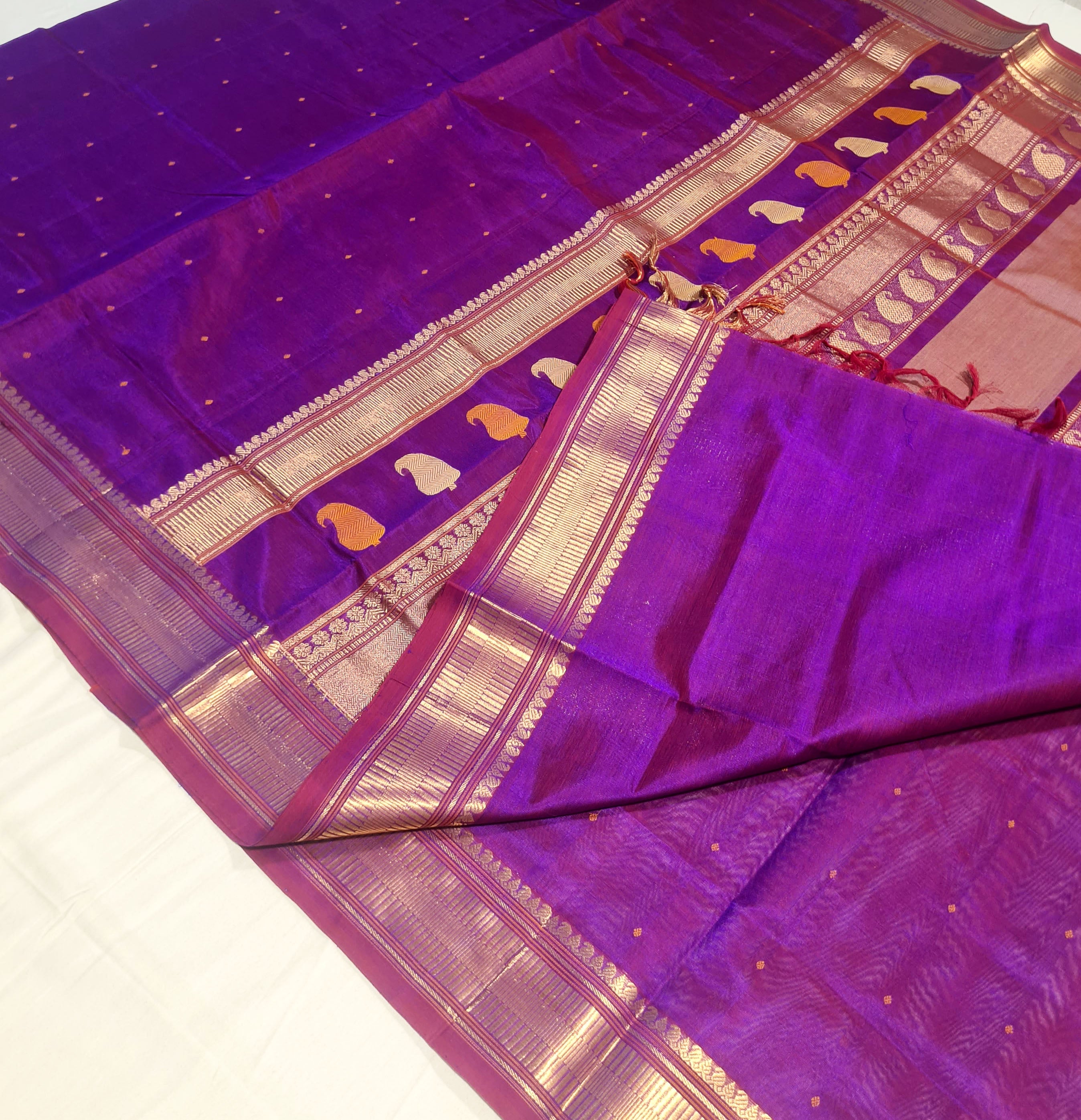 Kanchipuram Pure Silk Cotton Saree