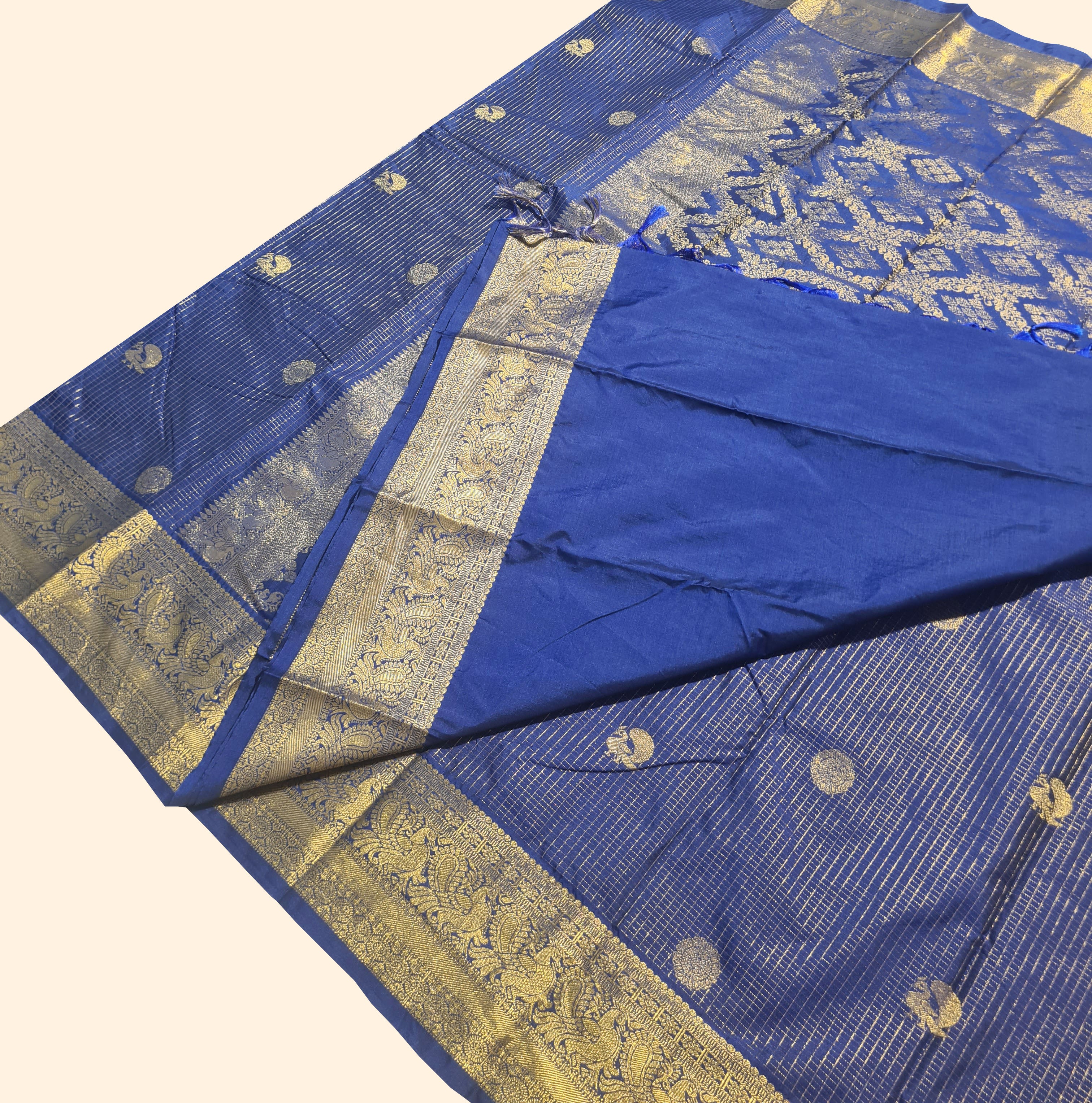 Vairaoosi Annam check Sarees