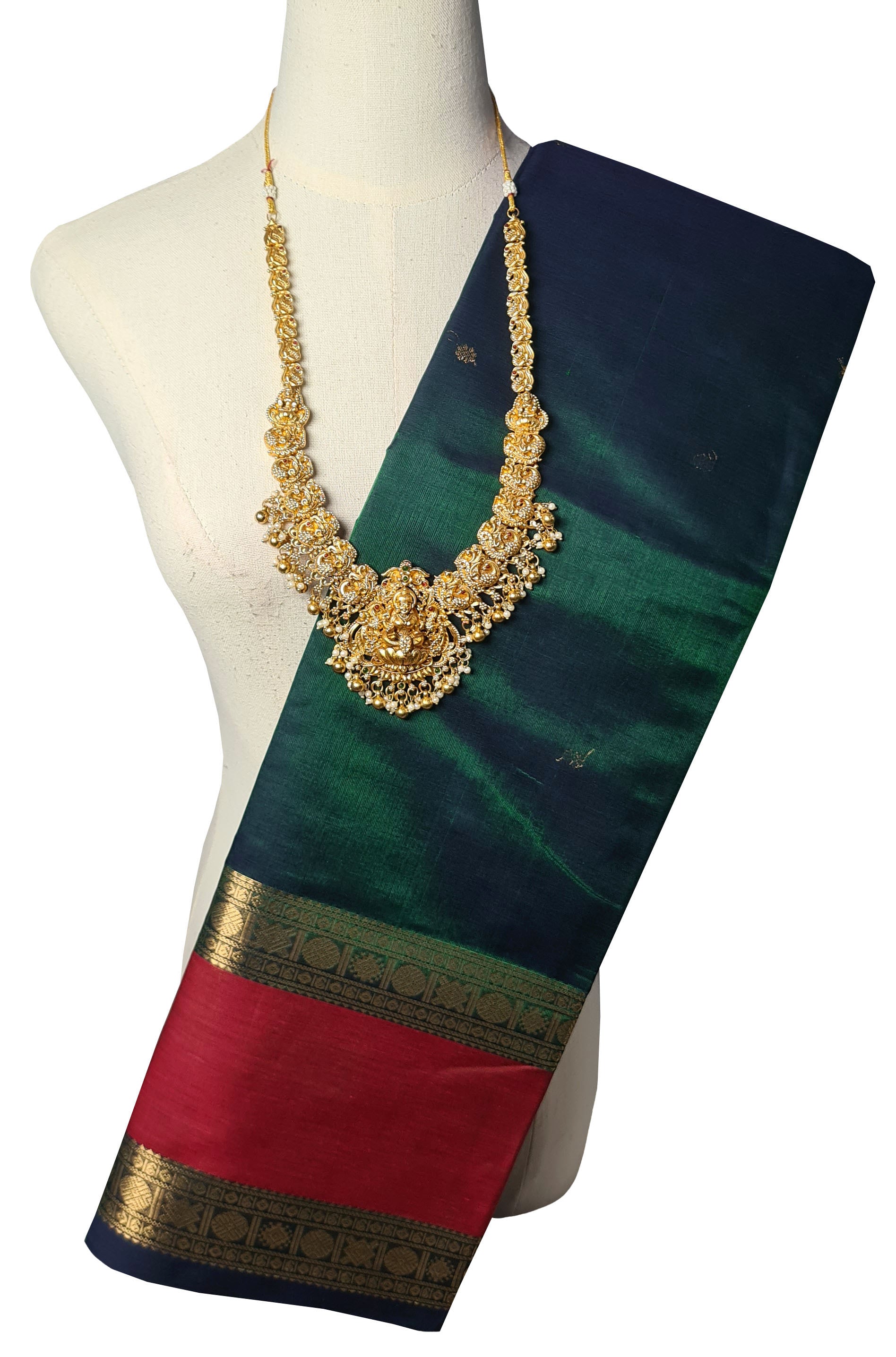Kanchipuram Pure Silk Cotton Saree