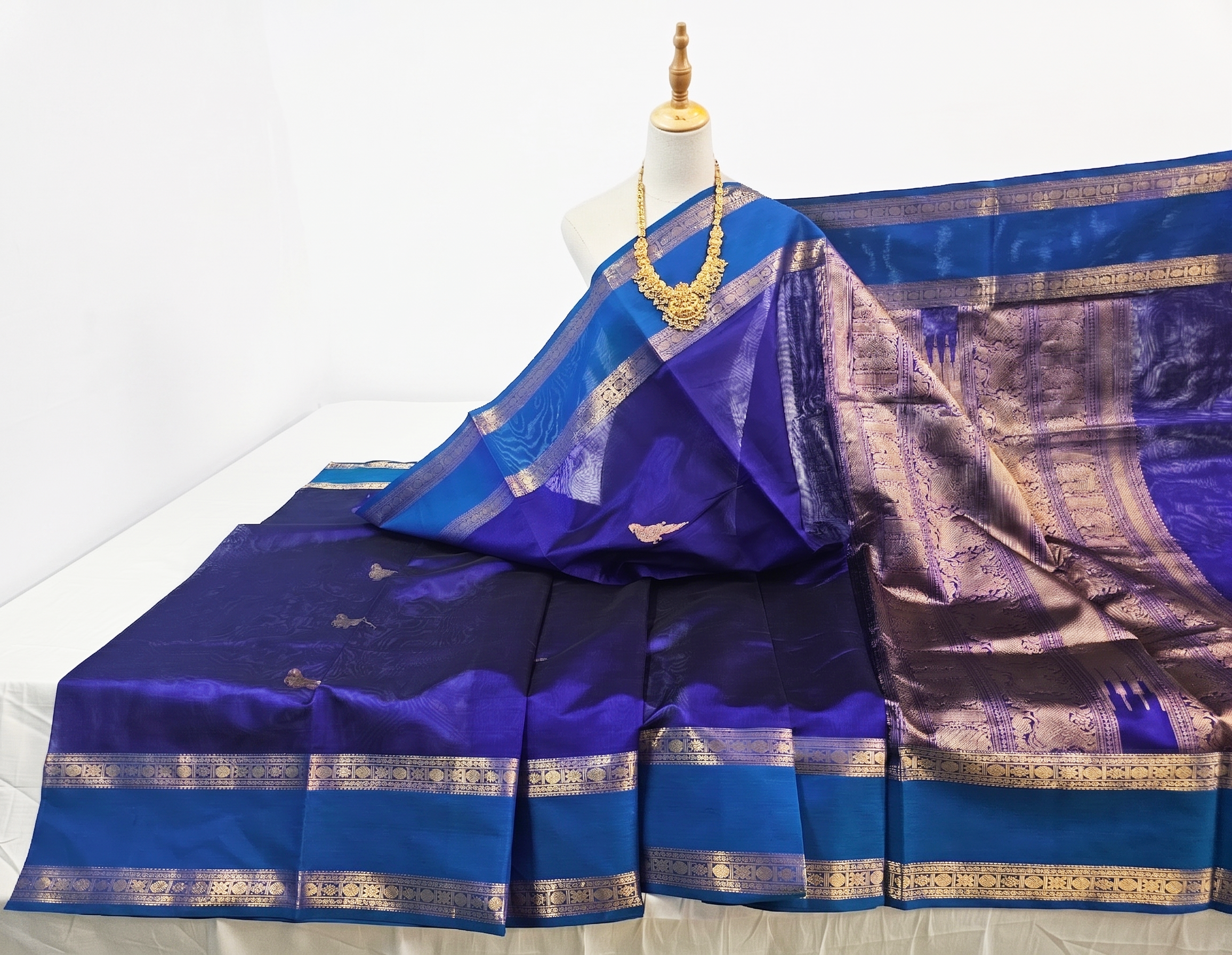 Kanchipuram Pure Silk Cotton Saree