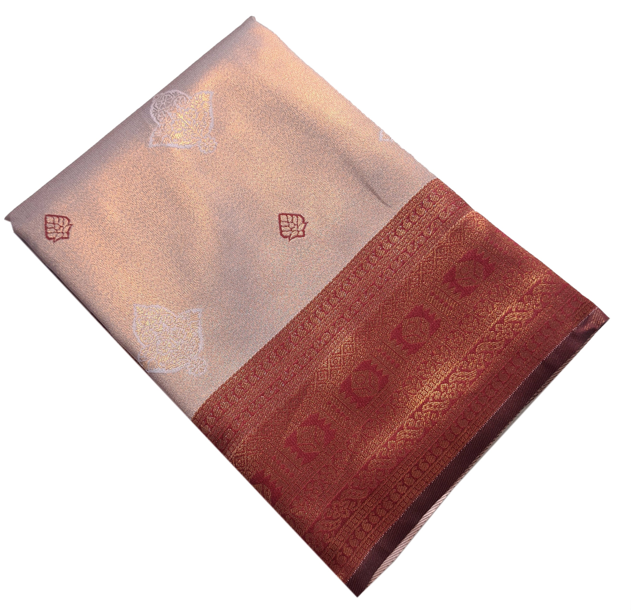 Antique Zari Butta Silk Saree