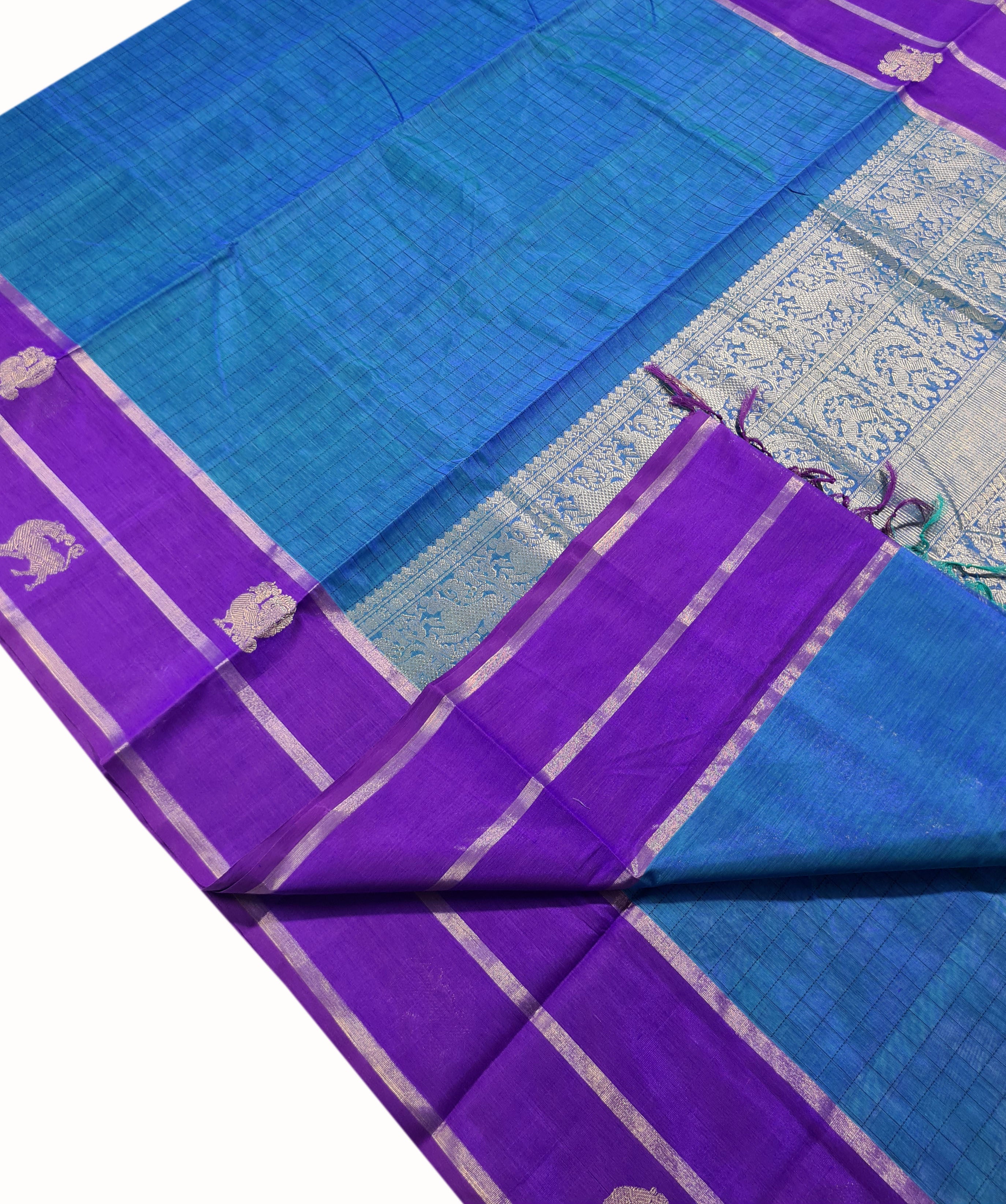 Kanchipuram Pure Silk Cotton Saree