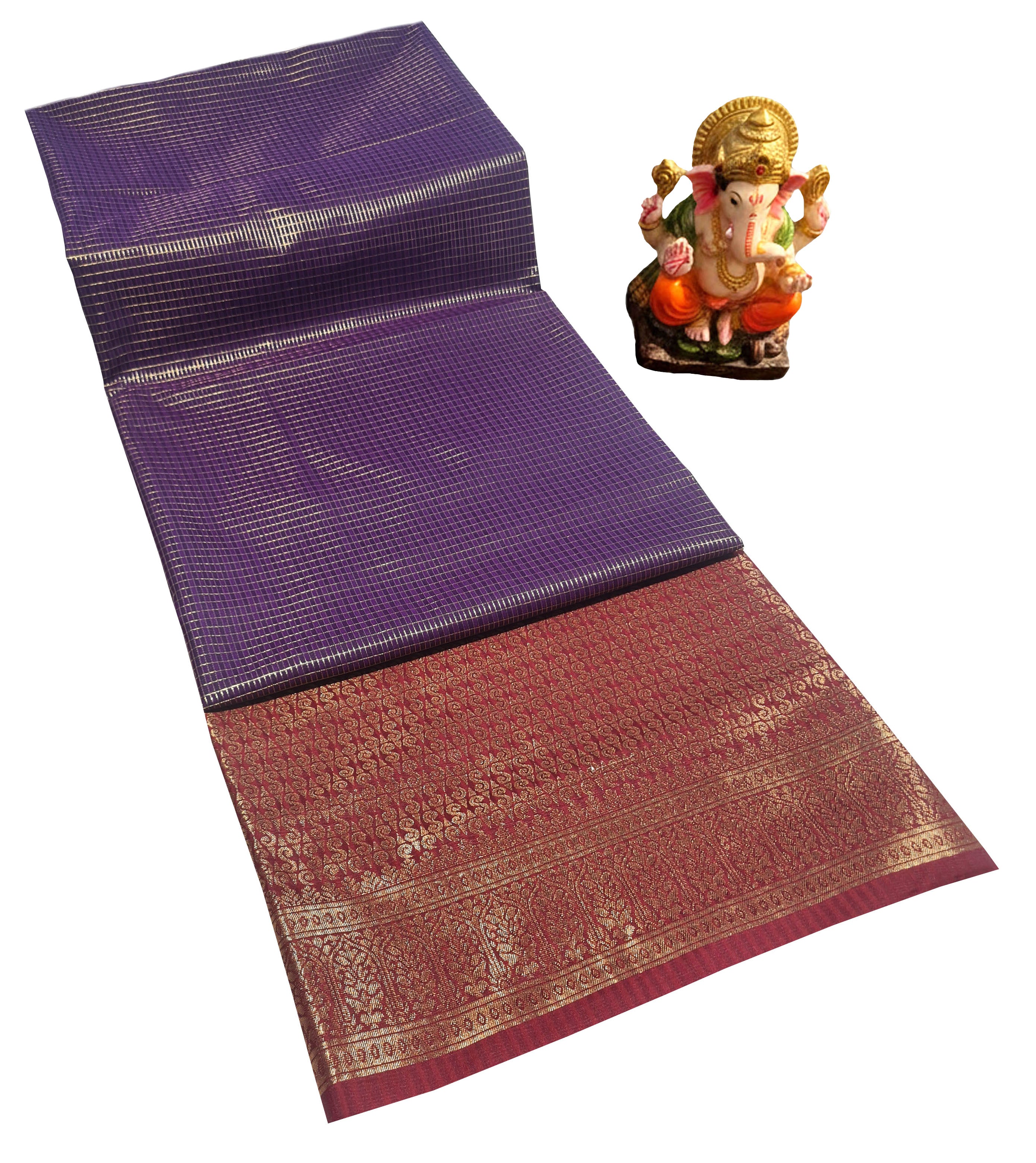 Kanchi Vegan Silk Saree
