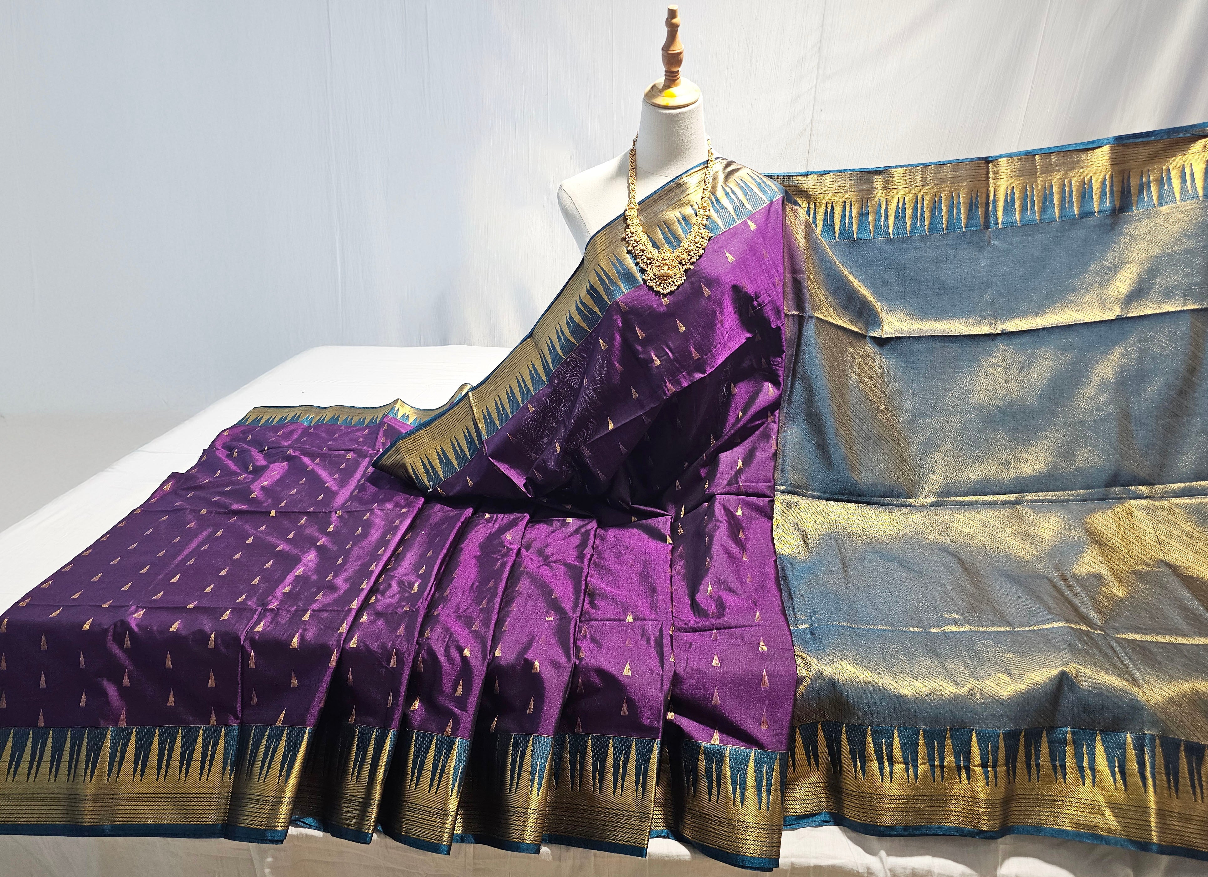 Kanchipuram Pure Soft Silk Saree