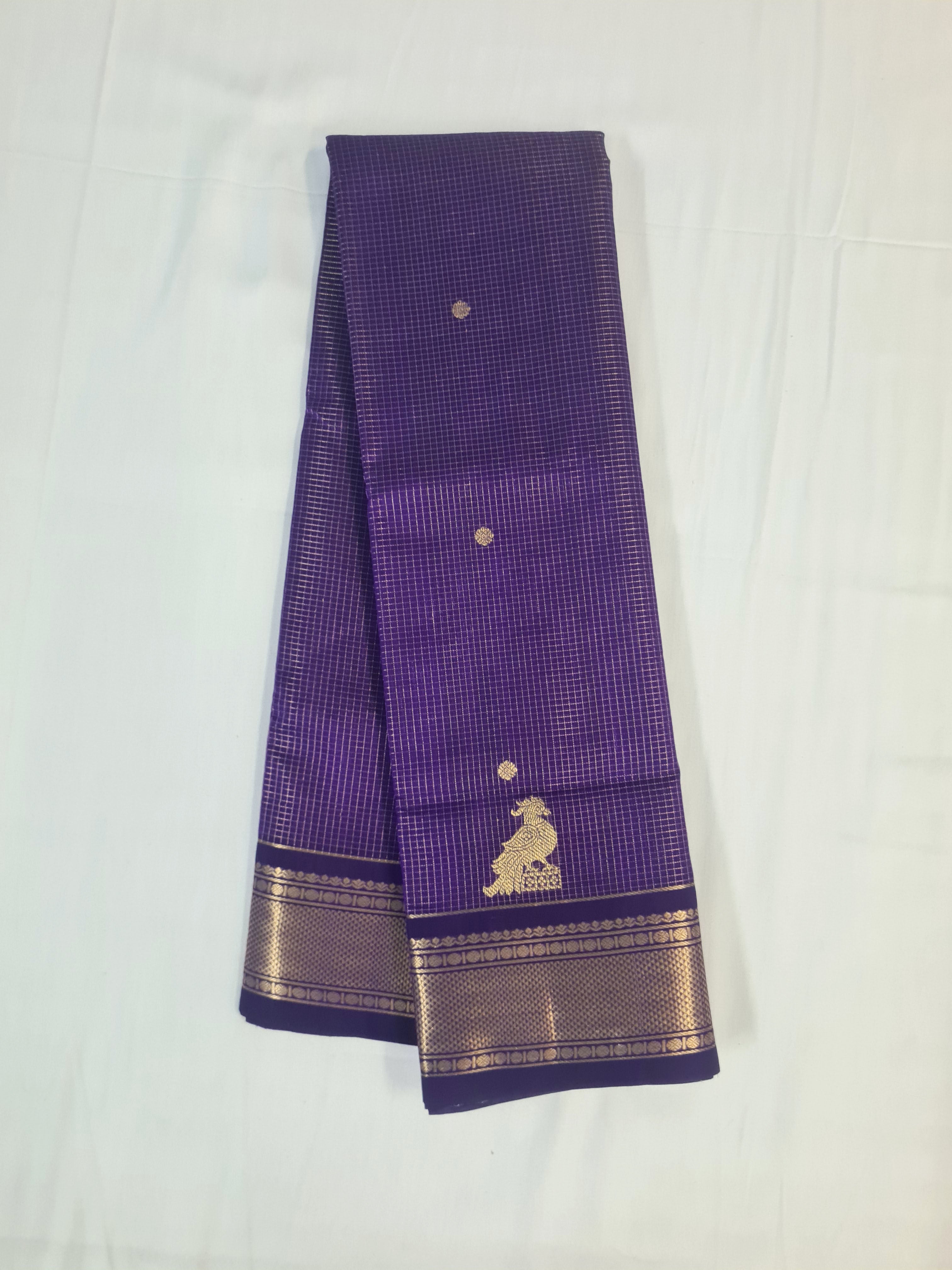 Kanchipuram Pure Silk Cotton Saree