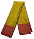 Kanchi Vegan Silk Saree With Contrast Blouse and Rich Jari Pallu