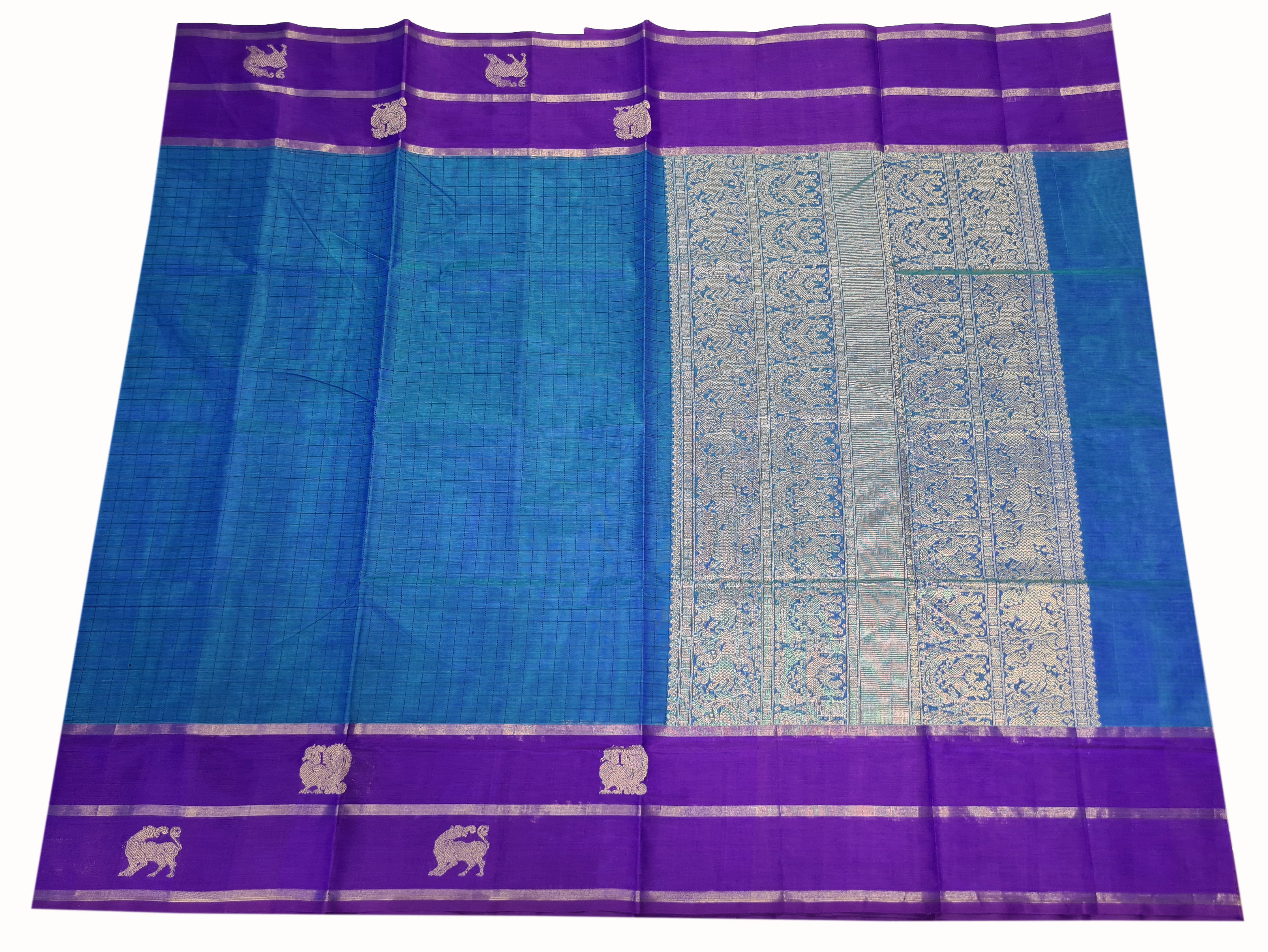 Kanchipuram Pure Silk Cotton Saree