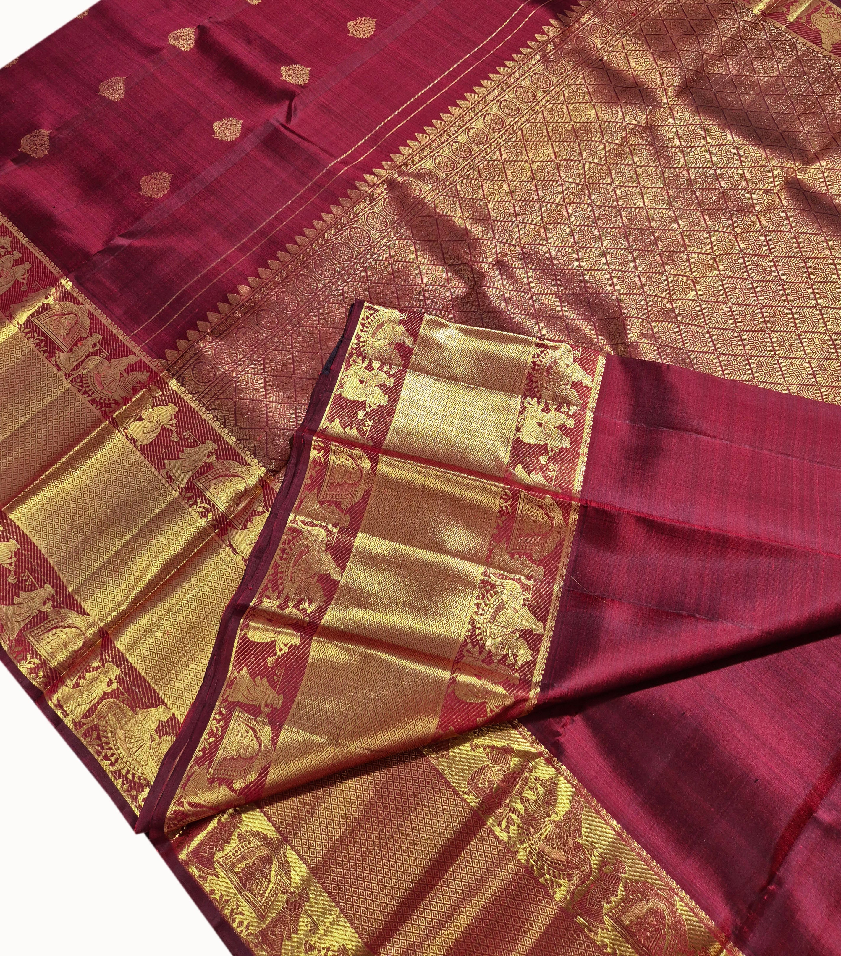 Kanchipuram Pure Silk Saree