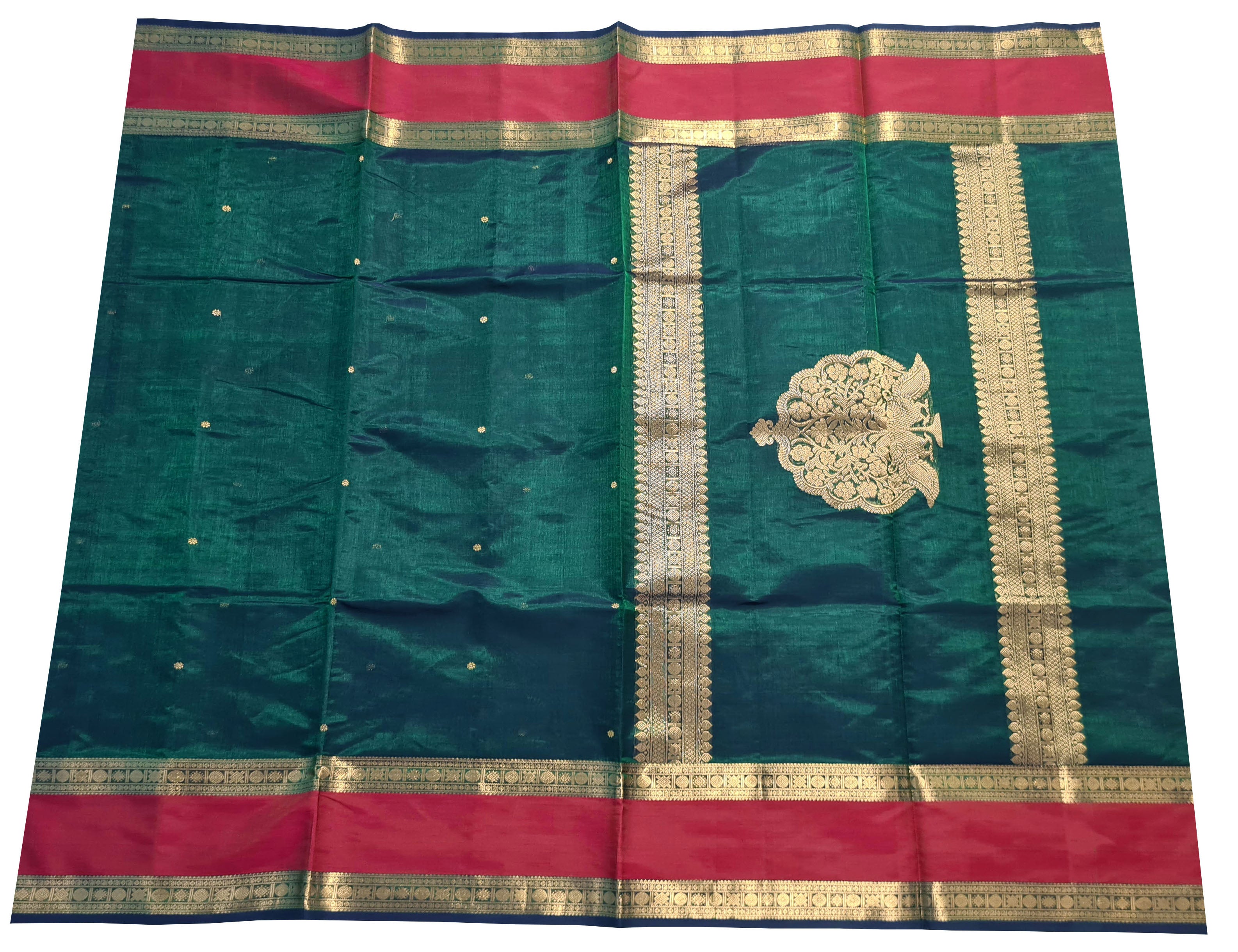 Kanchipuram Pure Silk Cotton Saree