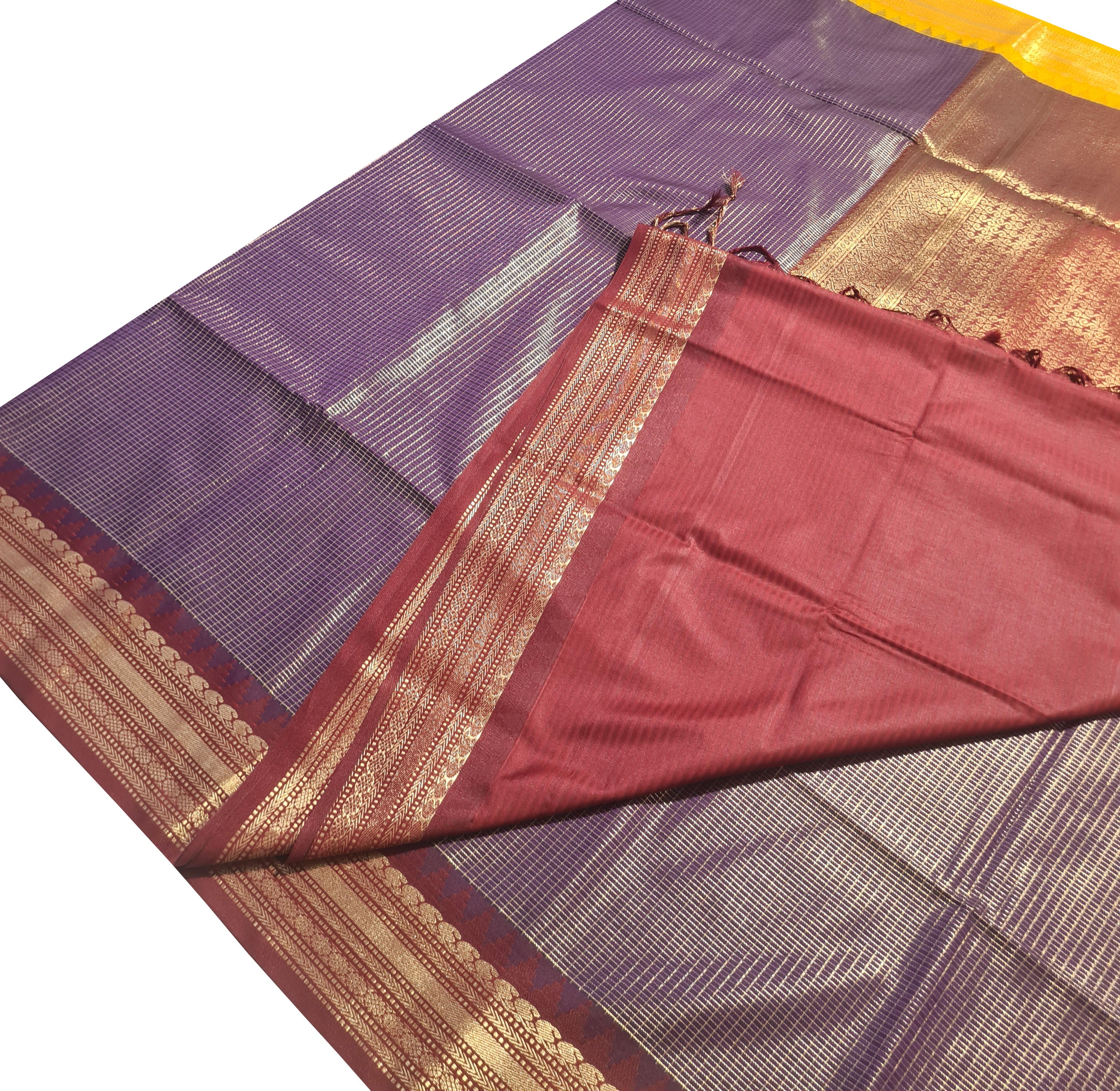 Kanchi Vegan Silk Saree