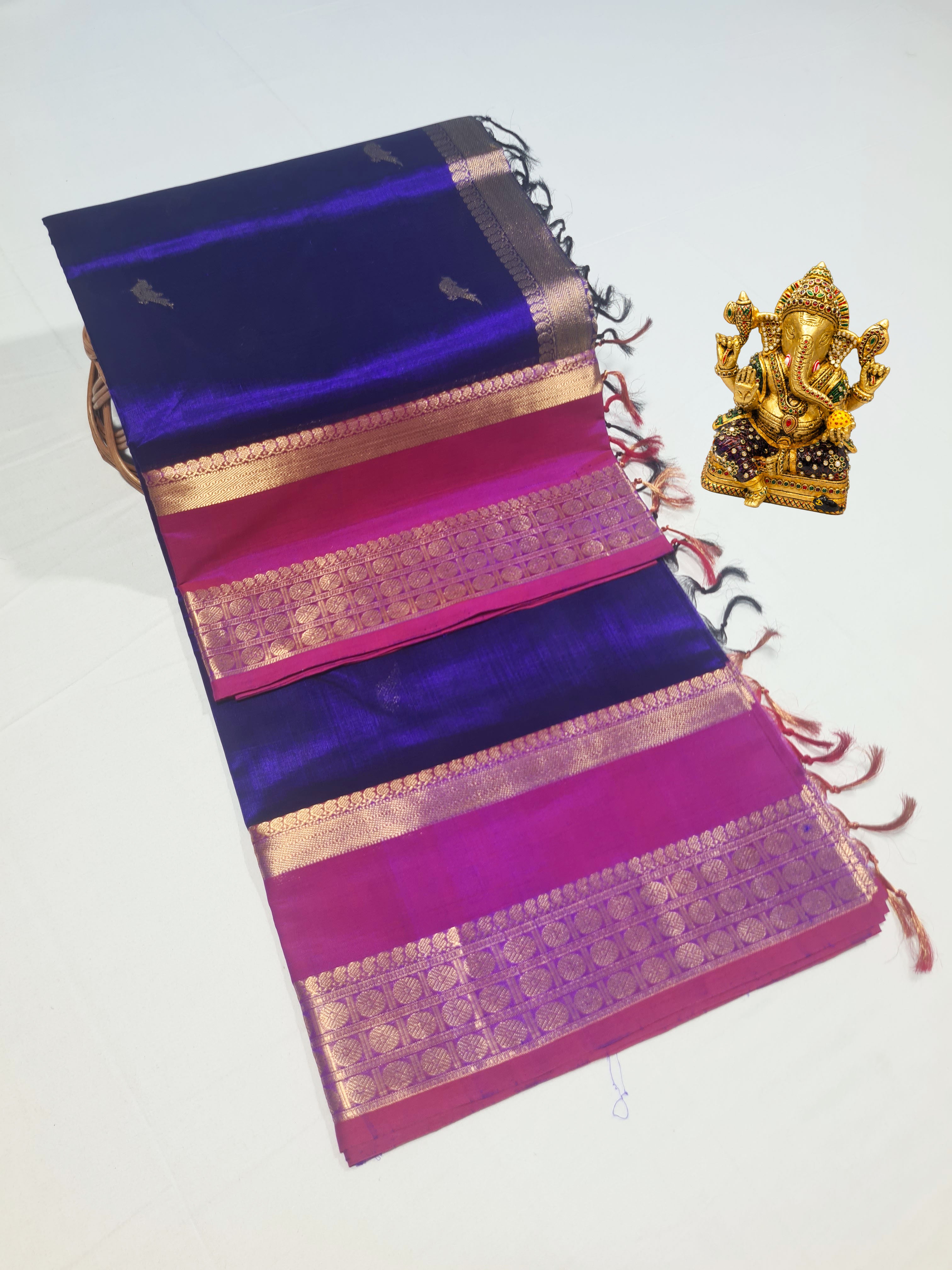 Kanchipuram Pure Silk Cotton Saree