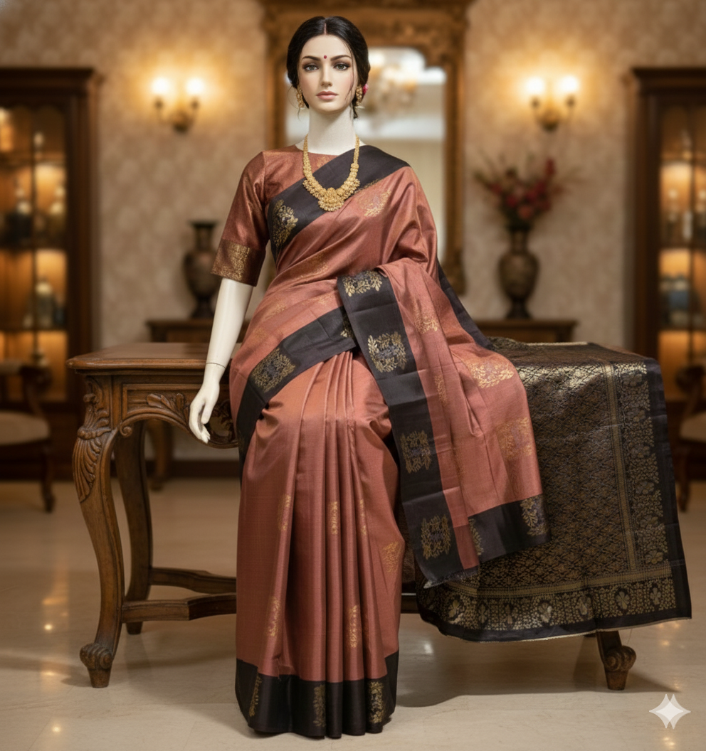 Kanchipuram Pure Soft Silk Saree