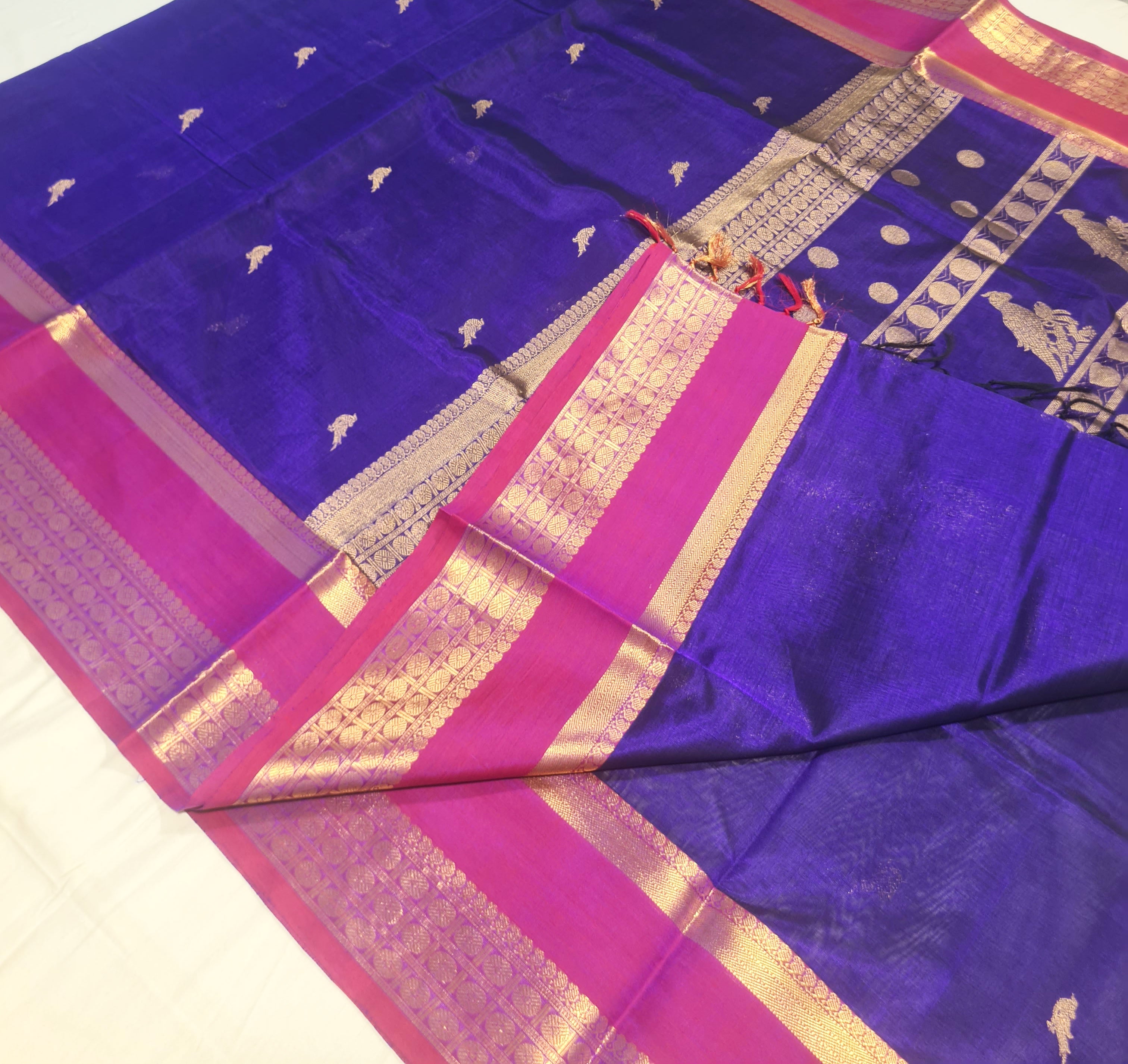 Kanchipuram Pure Silk Cotton Saree