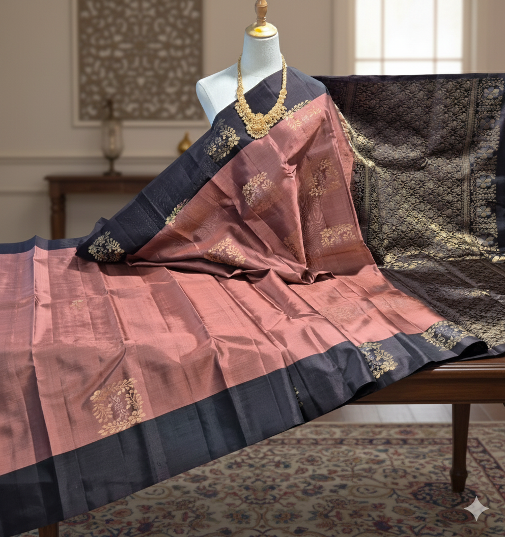 Kanchipuram Pure Soft Silk Saree