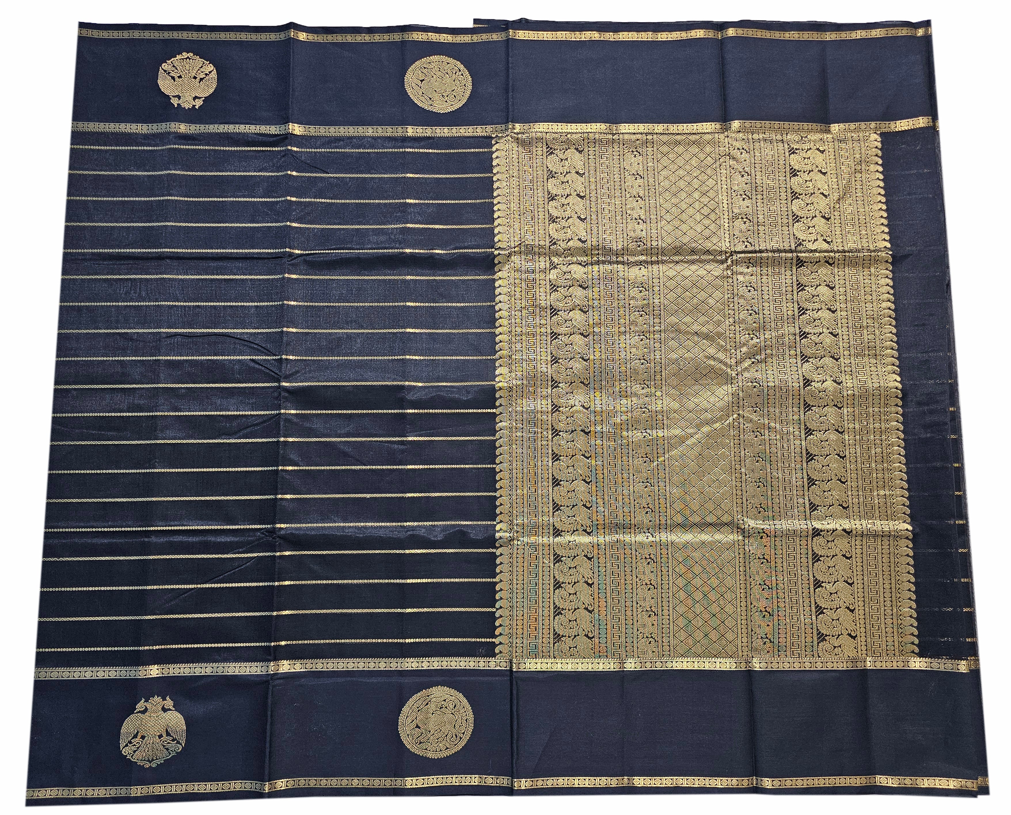 Kanchipuram Pure Silk Cotton Saree
