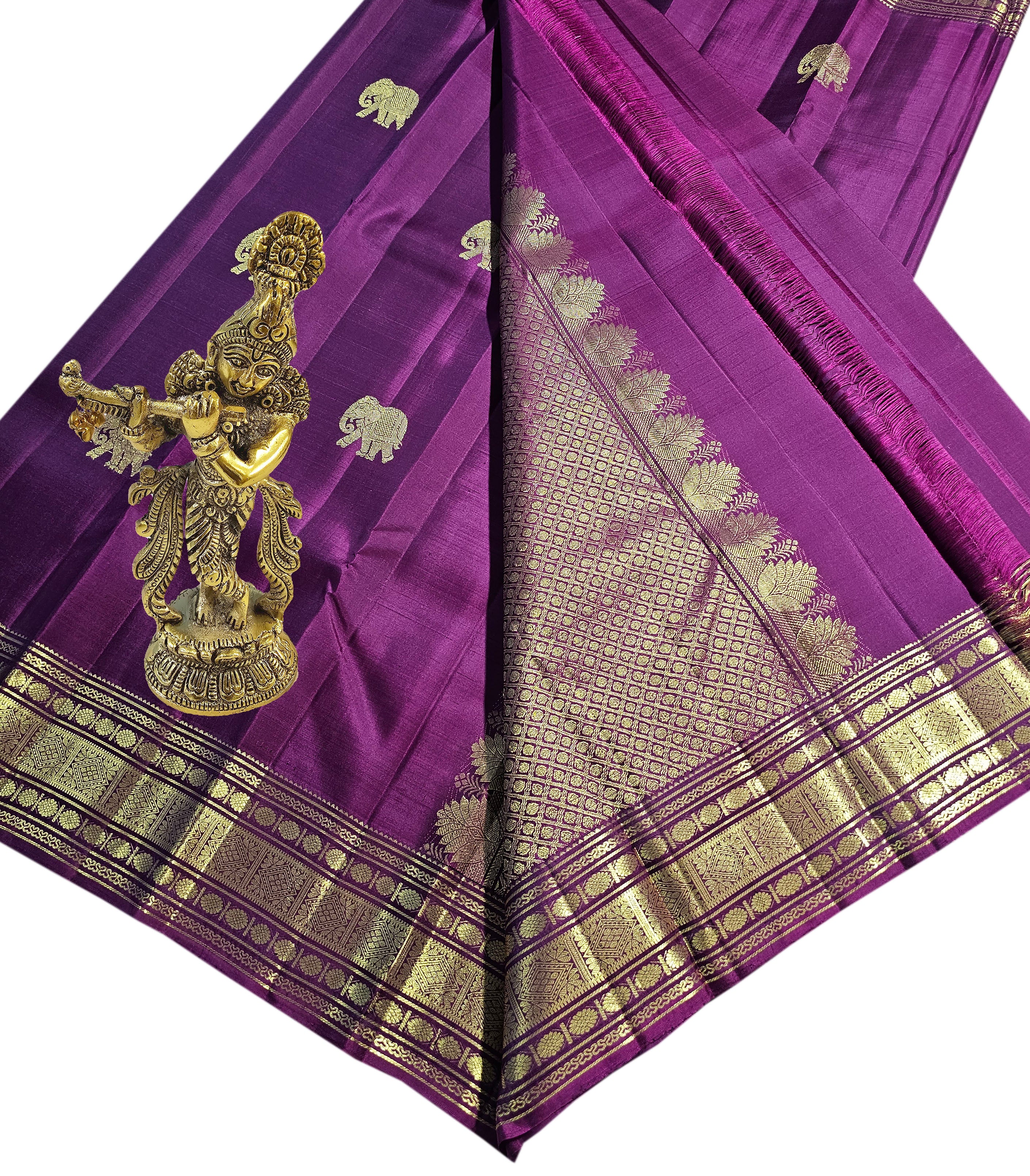 Kanchipuram Pure Silk Saree
