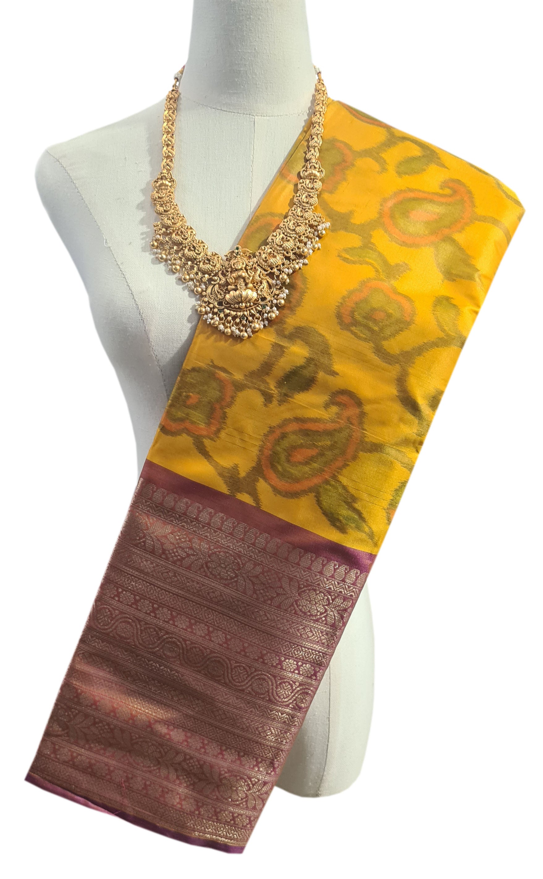 Big Border Pochampalli Sarees