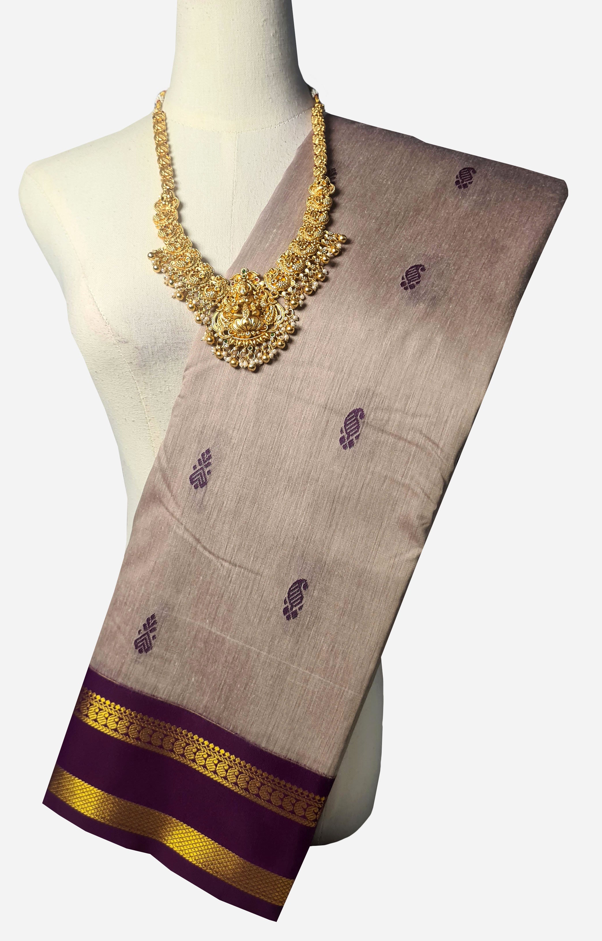 Vairaoosi Agarlic Cotton Silk Sarees