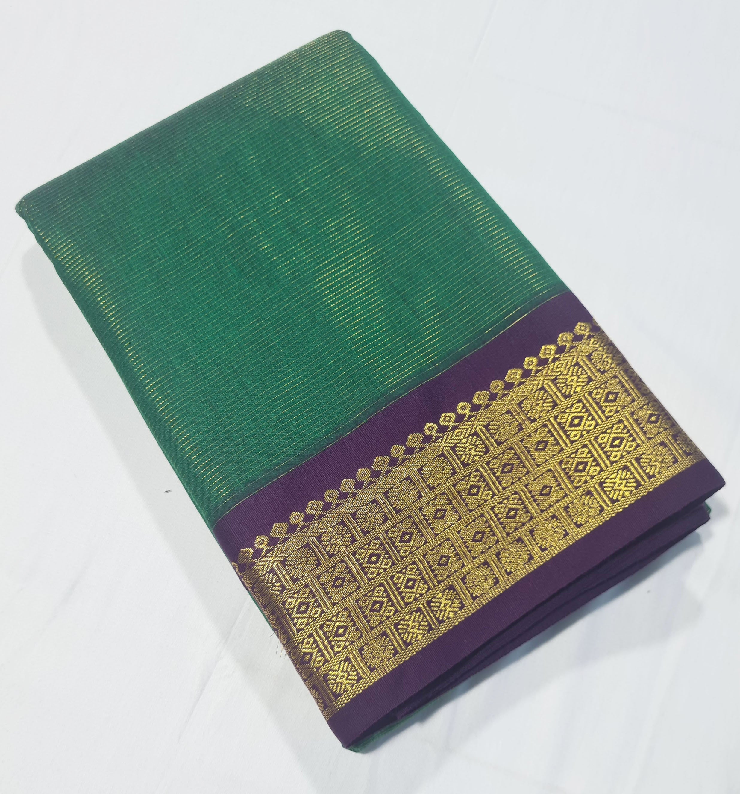 Kanchipuram Agarlic Cotton Sarees