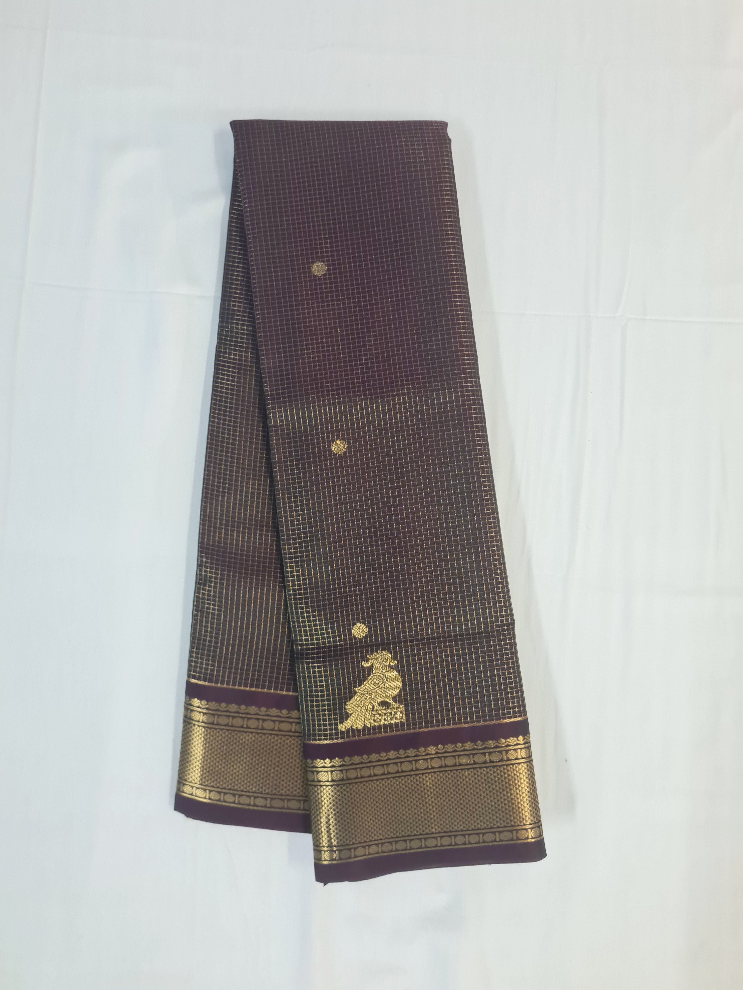 Kanchipuram Pure Silk Cotton Saree
